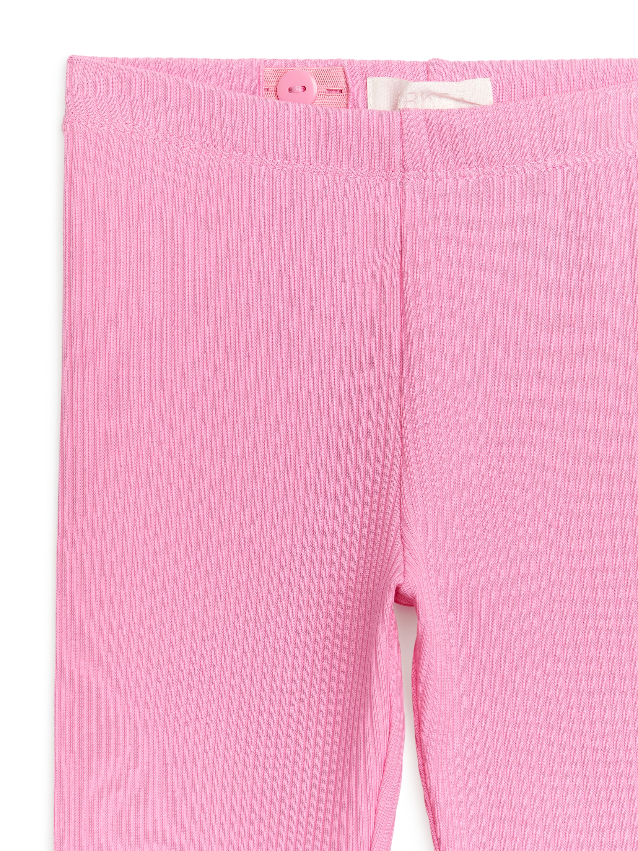 Ribbade trikåleggings - Rosa - Regular fit - Children - StillMedia/DescriptiveDetail - 1