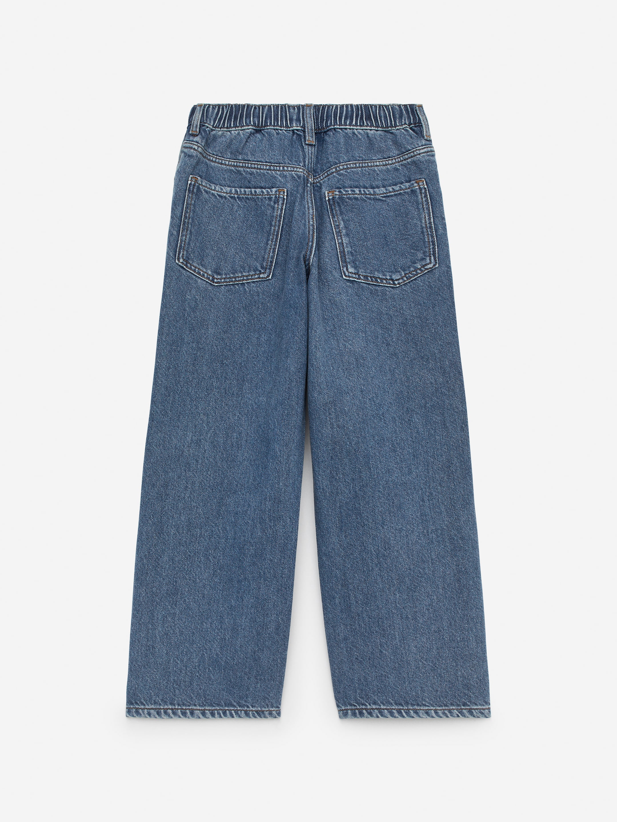 Visualizza immagine più grande: Pantaloni pull on in denim - Blu medio - BAMBINO | H&M IT 2