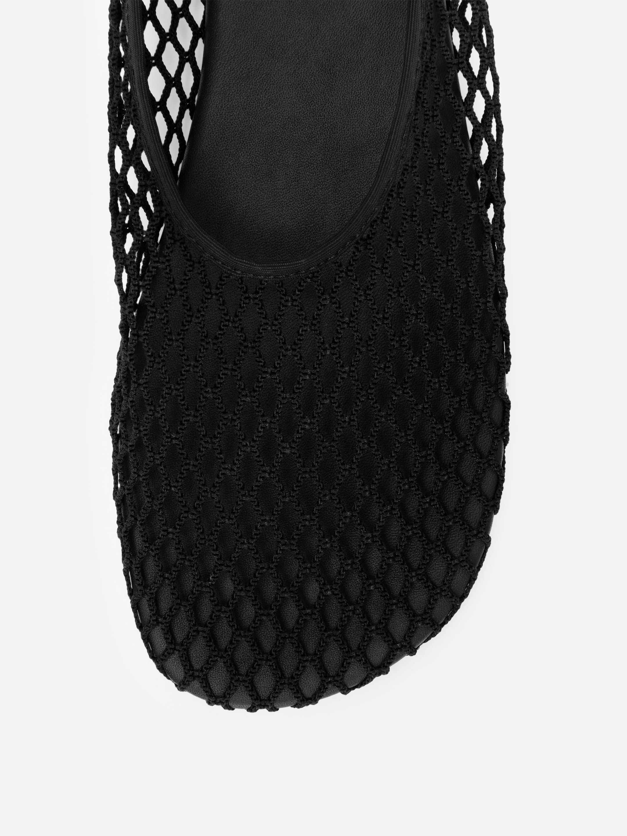 Mesh Ballerina Flats - Black - Women - StillMedia/DescriptiveDetail - 4