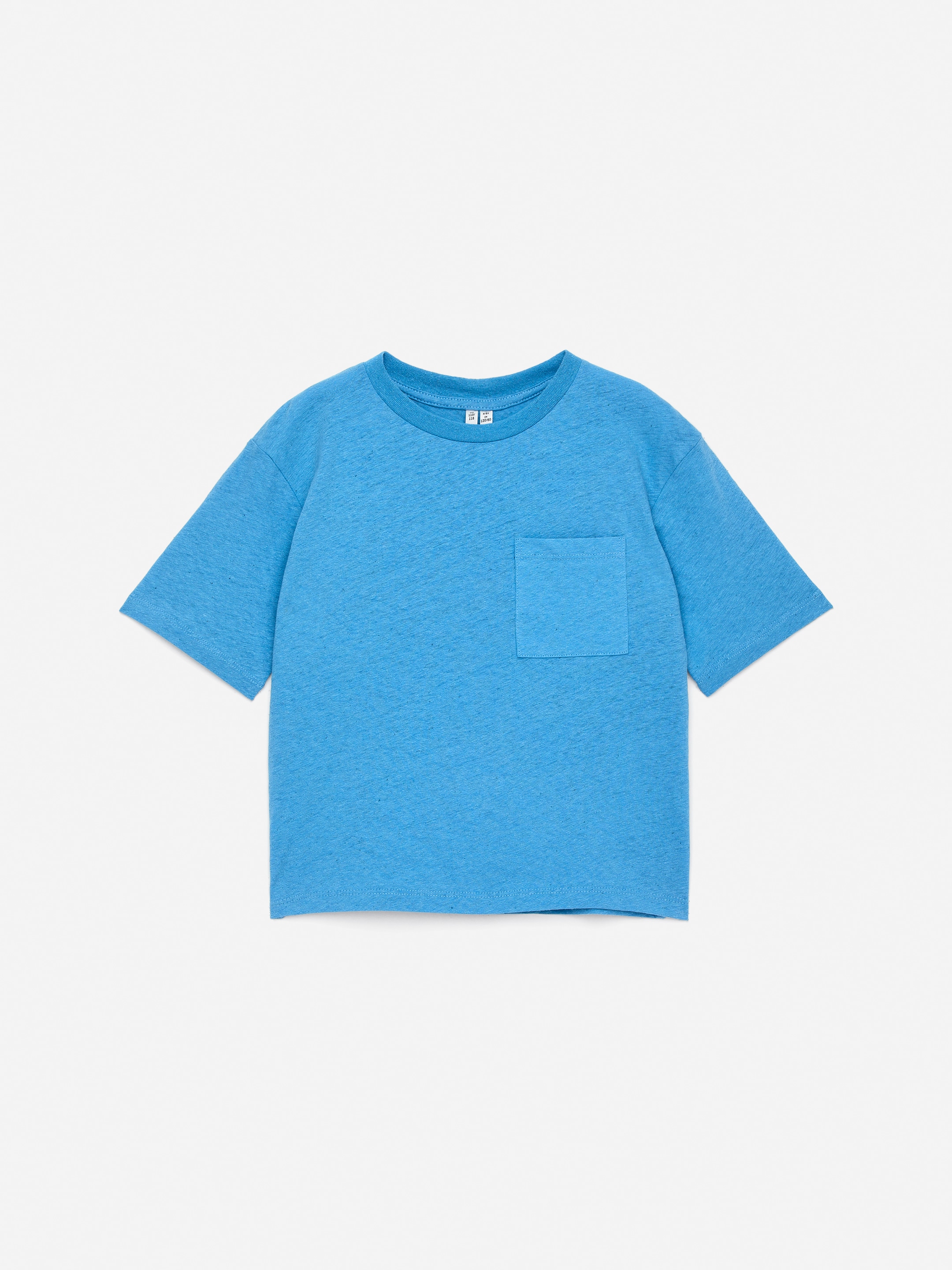 Agrandir l'image: T-shirt en coton et lin - Turquoise - ENFANT | H&M FR 1