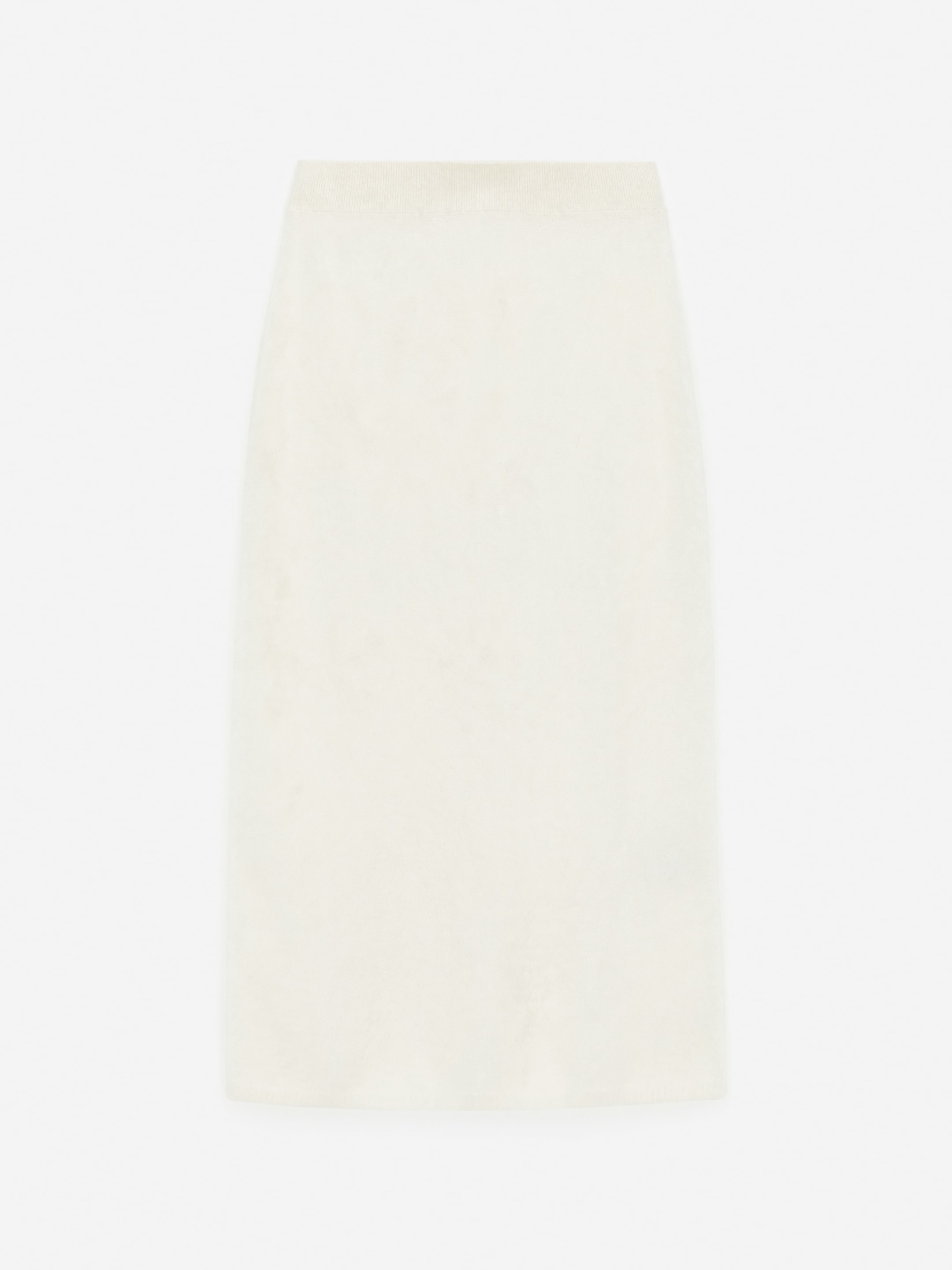 Mohair-Wool Blend Skirt - Off White - Regular fit - Women - StillMedia/DescriptiveStillLife - 1