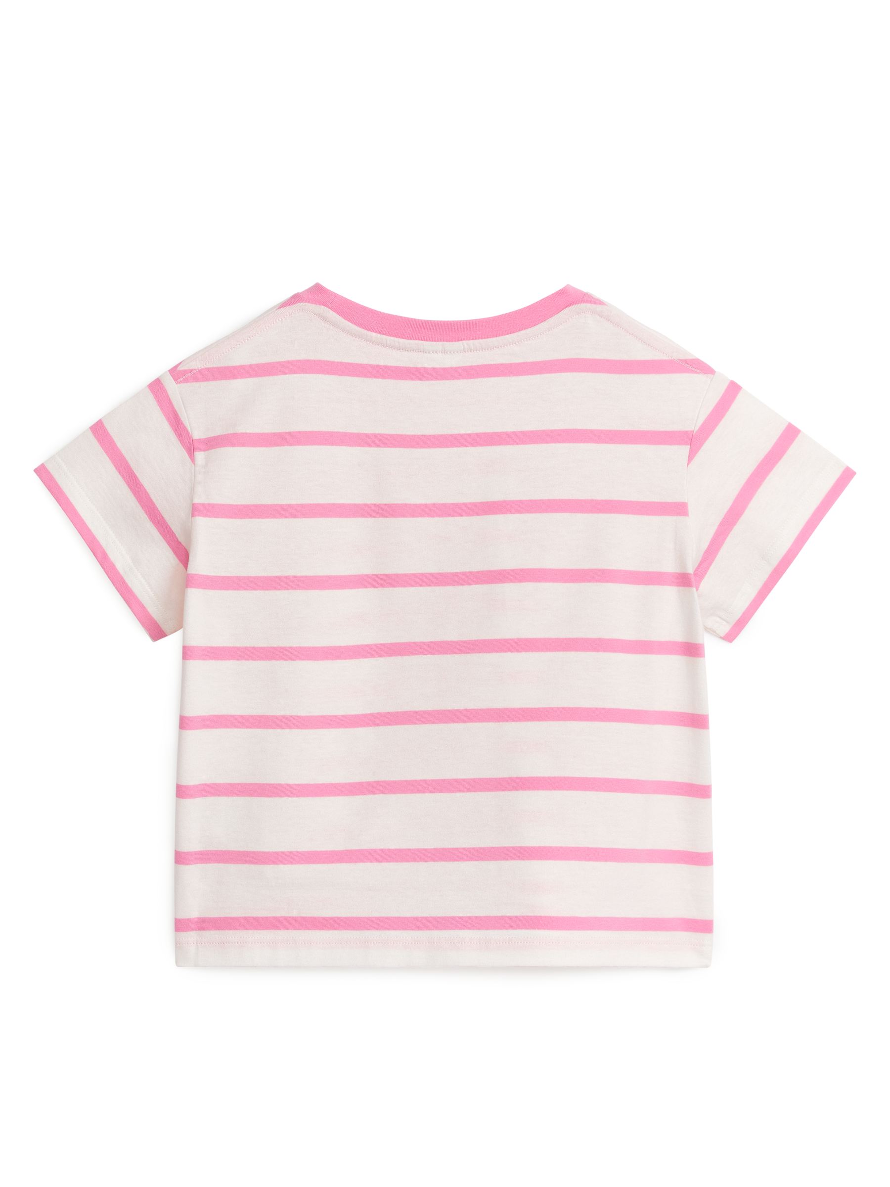 Weit geschnittenes T-Shirt - Weiß/Rosa - Oversize - Kinder - StillMedia/DescriptiveStillLife - 2