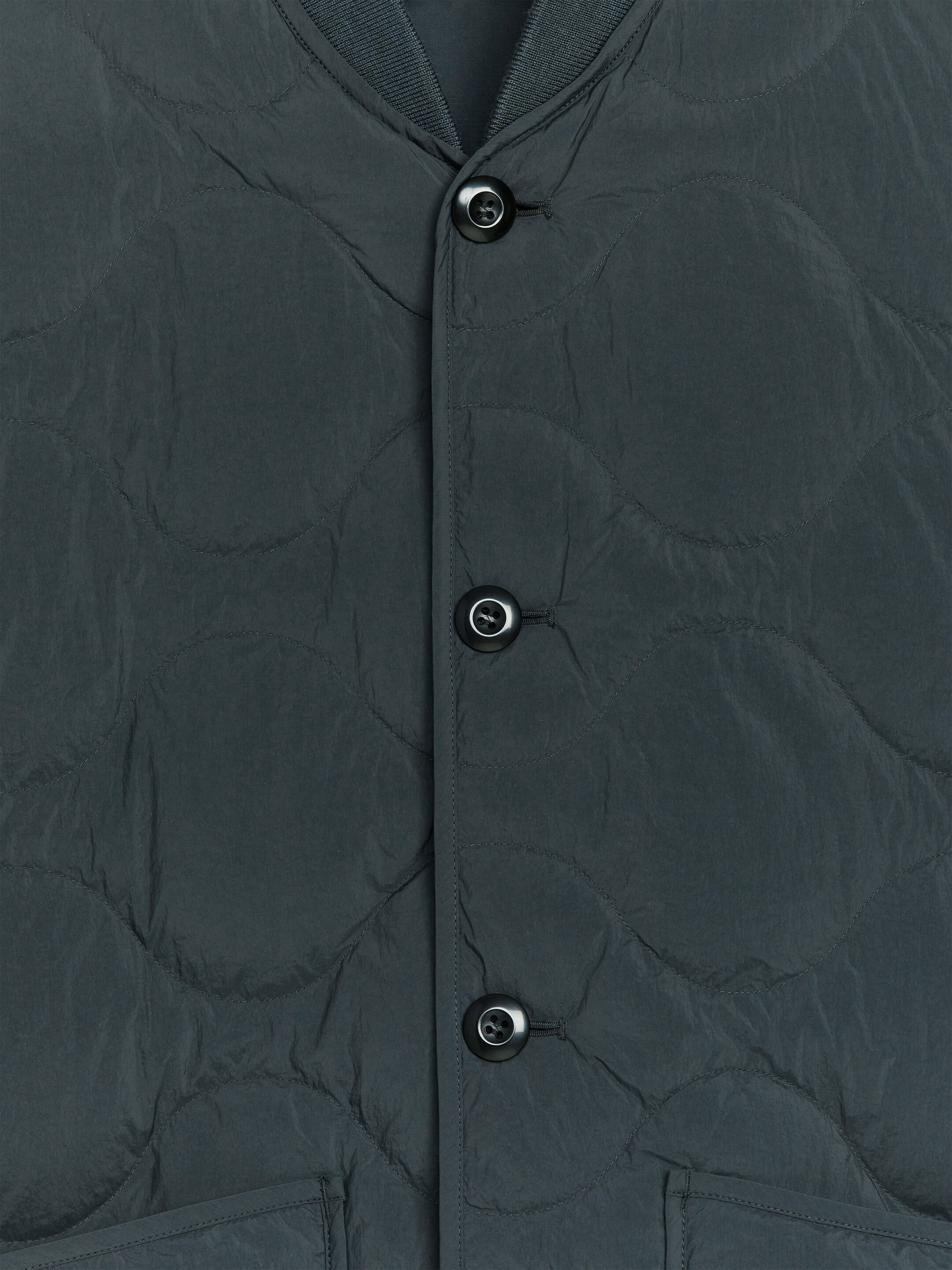 Visa större bild: Linerjacka, Upcycled Down - Mörkblå - HERR | H&M SE 3