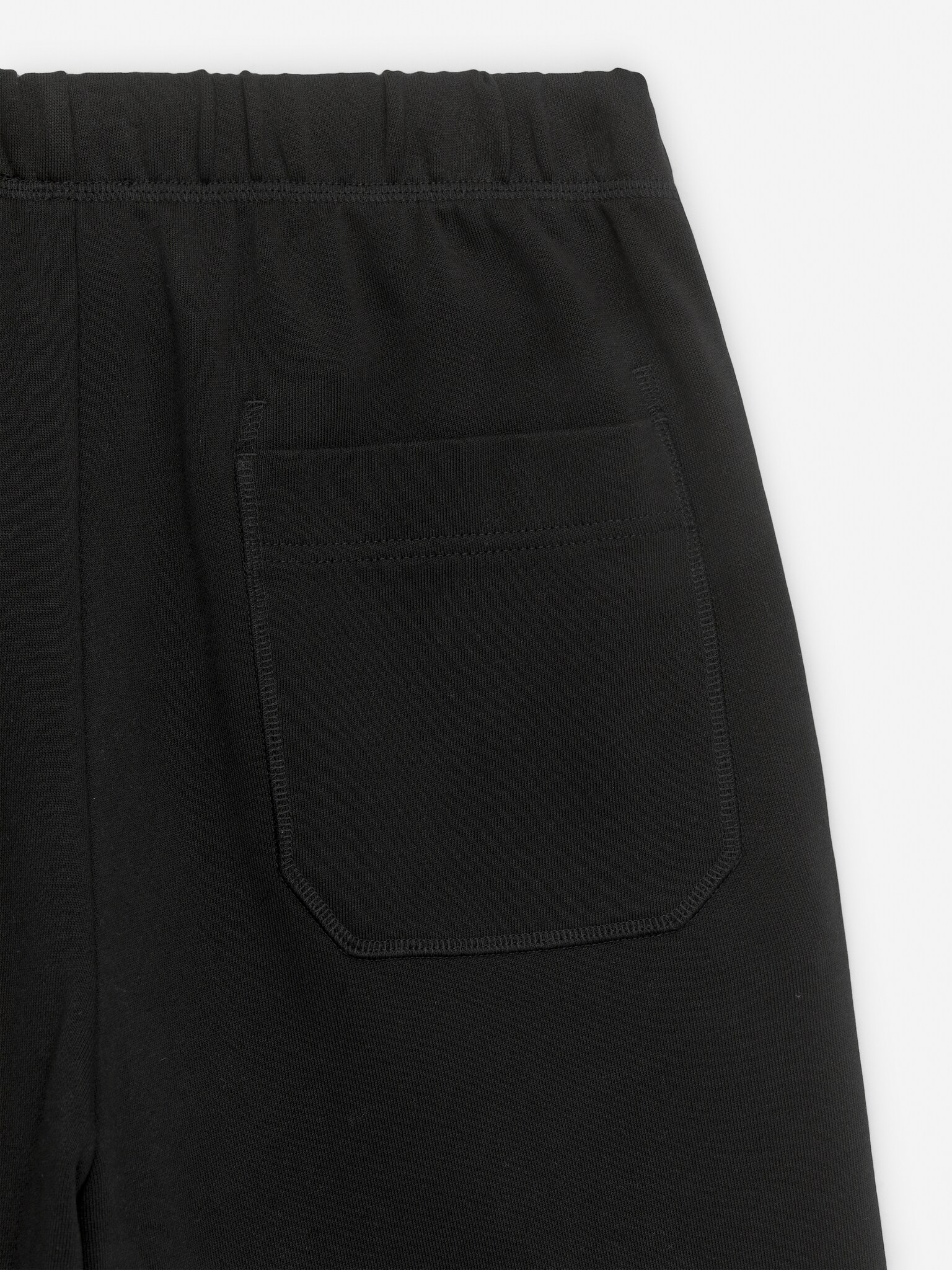 Pantalon de jogging en tissu éponge - Noir/Taupe foncé - 5