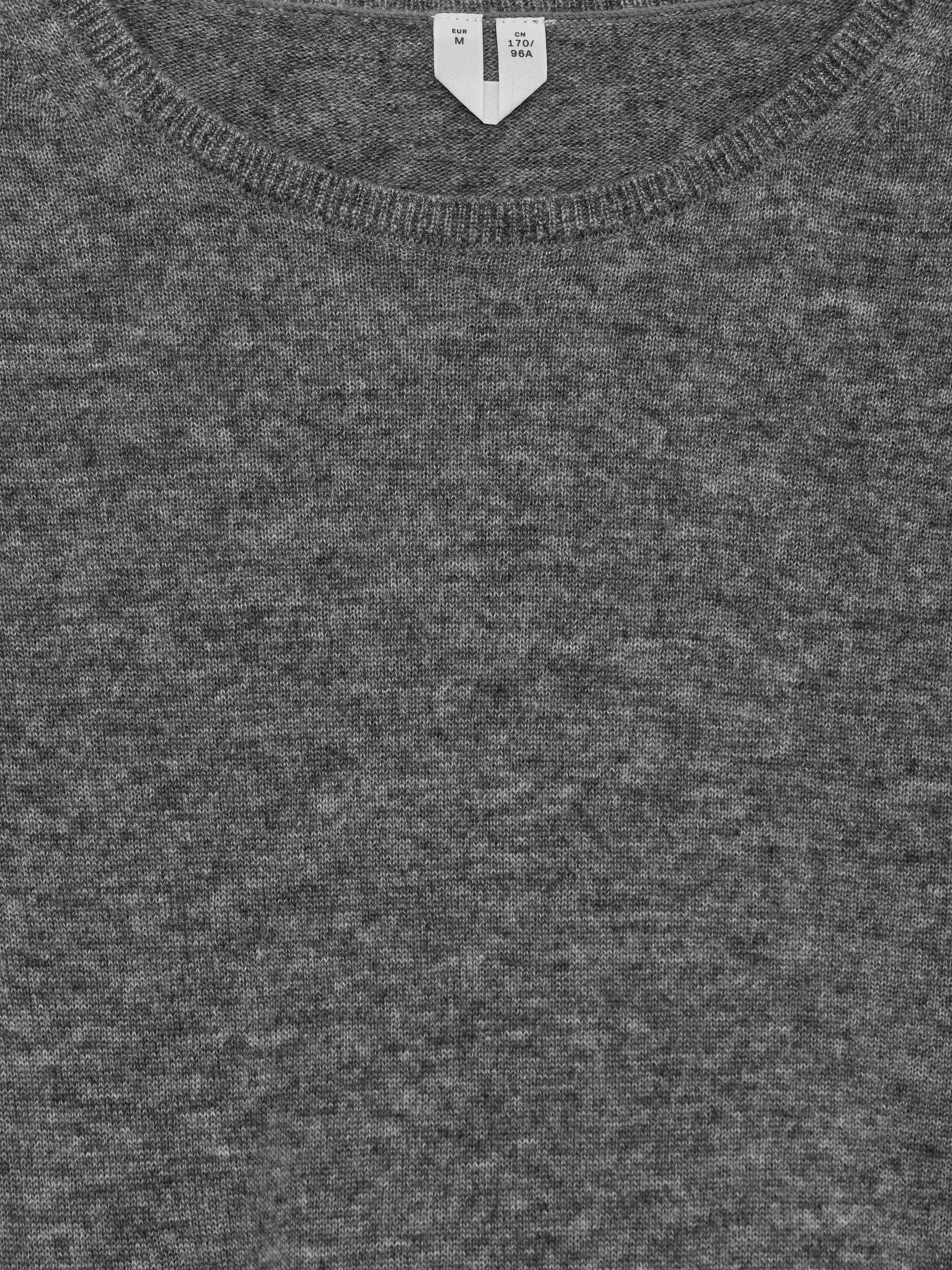 Pure Cashmere T-Shirt - Grey - Regular fit - Women - StillMedia/DescriptiveDetail - 1