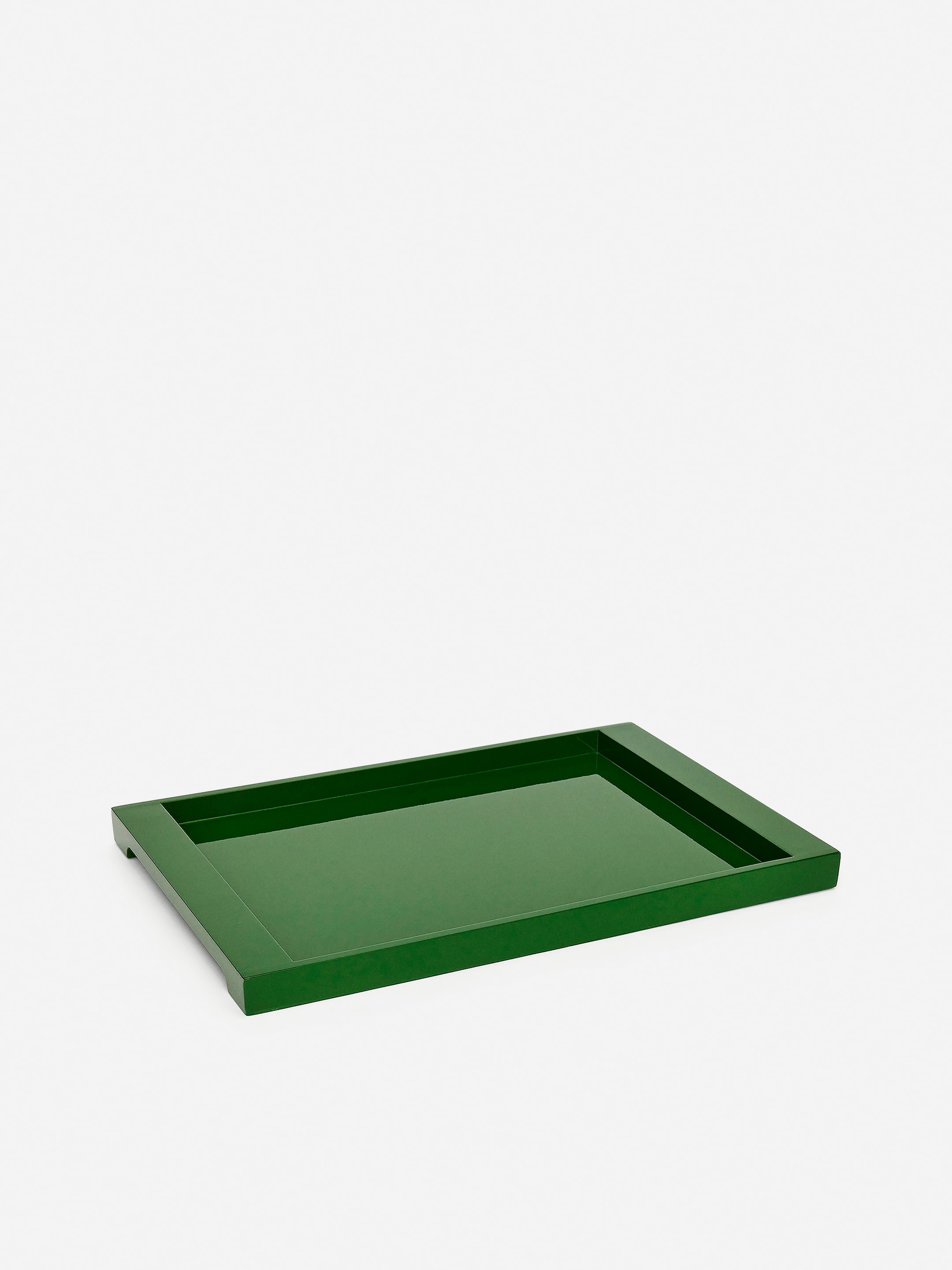 Grotere afbeelding bekijken: Lacquered Tray 47x31 cm - Groen - HOME | H&M BE 1