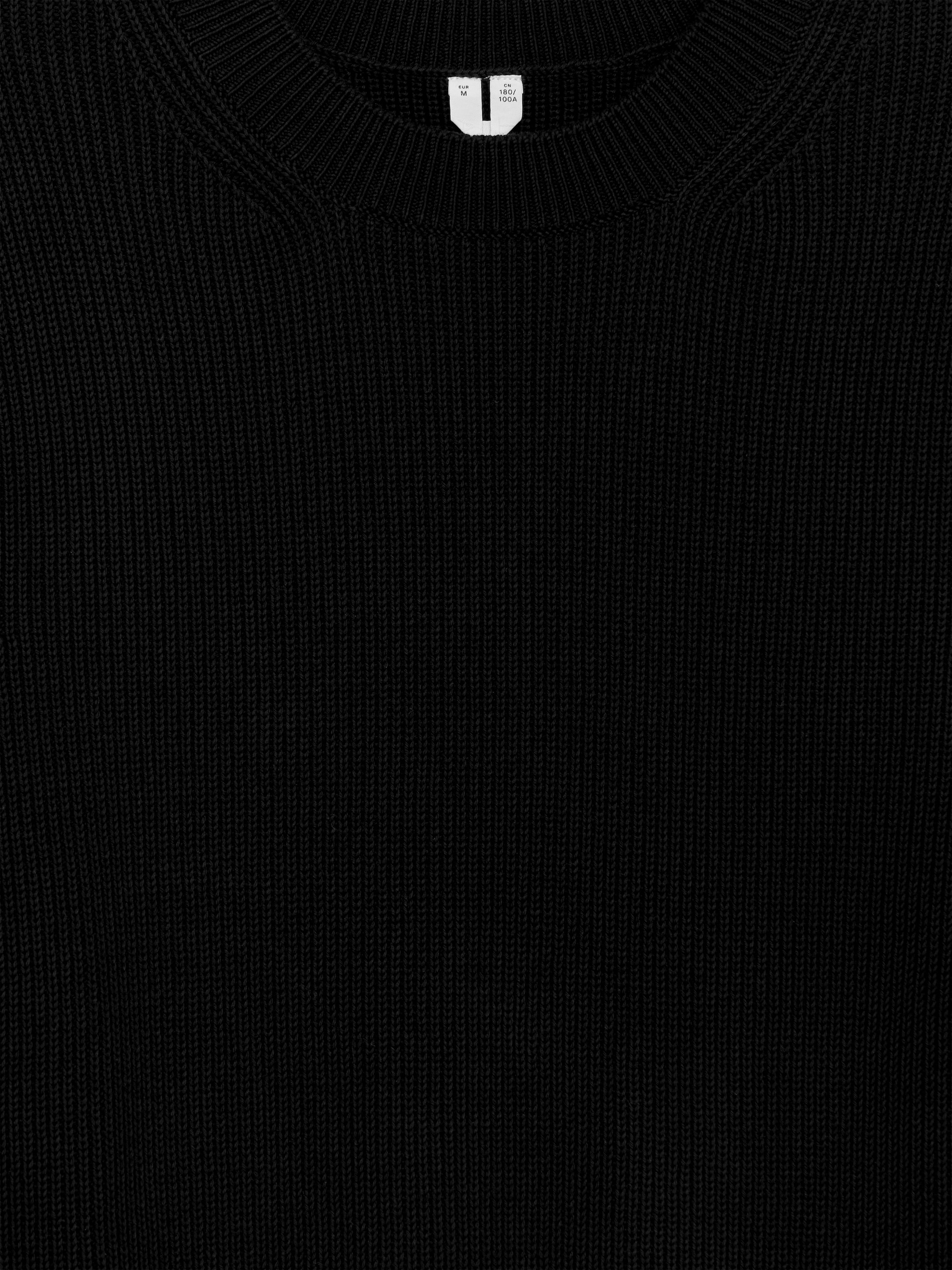 Cotton Vest - Black - Relaxed fit - Men - StillMedia/DescriptiveDetail - 1