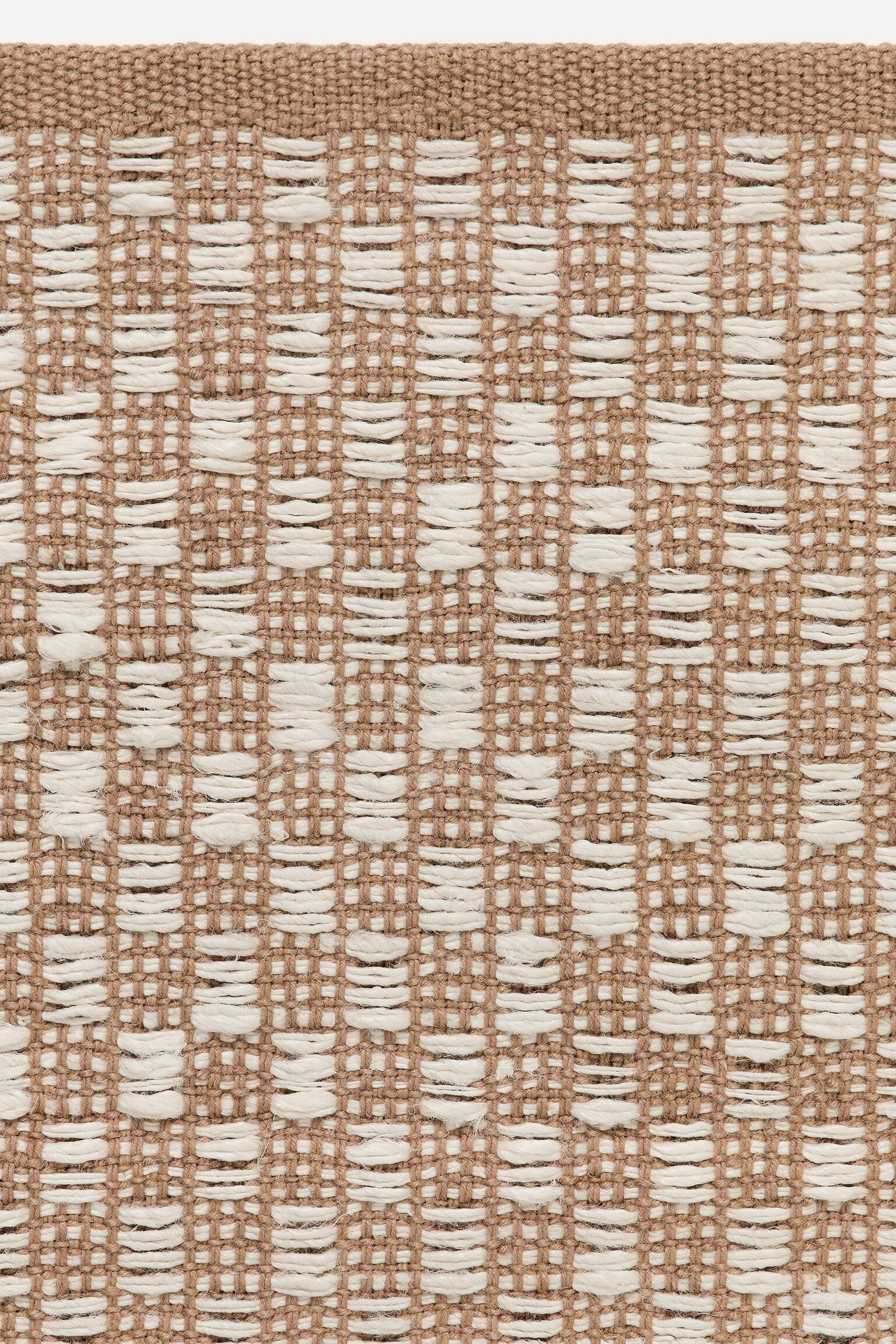 Tapis de couloir en jute - Beige/Blanc cassé - 2