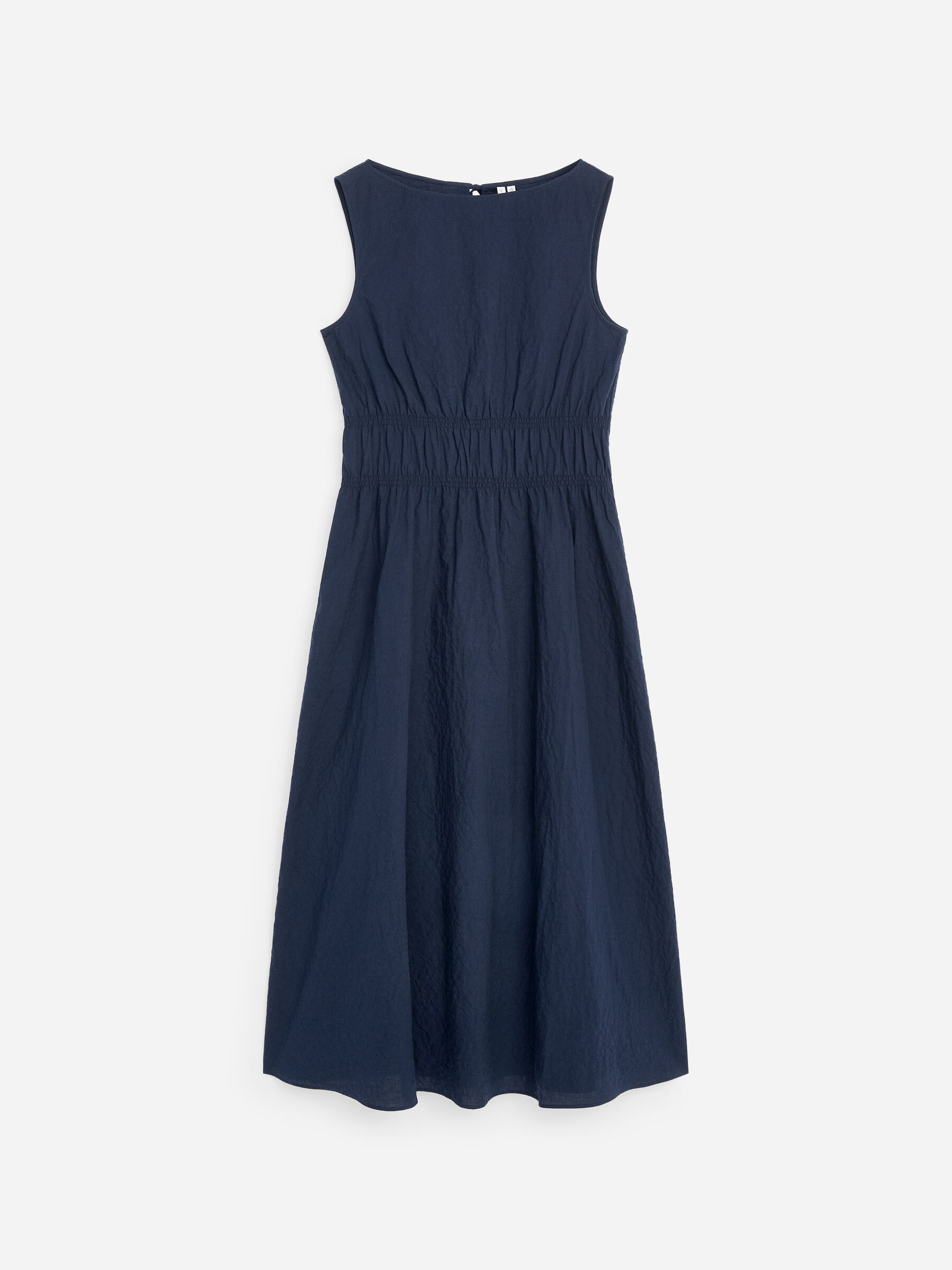 Seersucker Dress-#0A041F-19803
