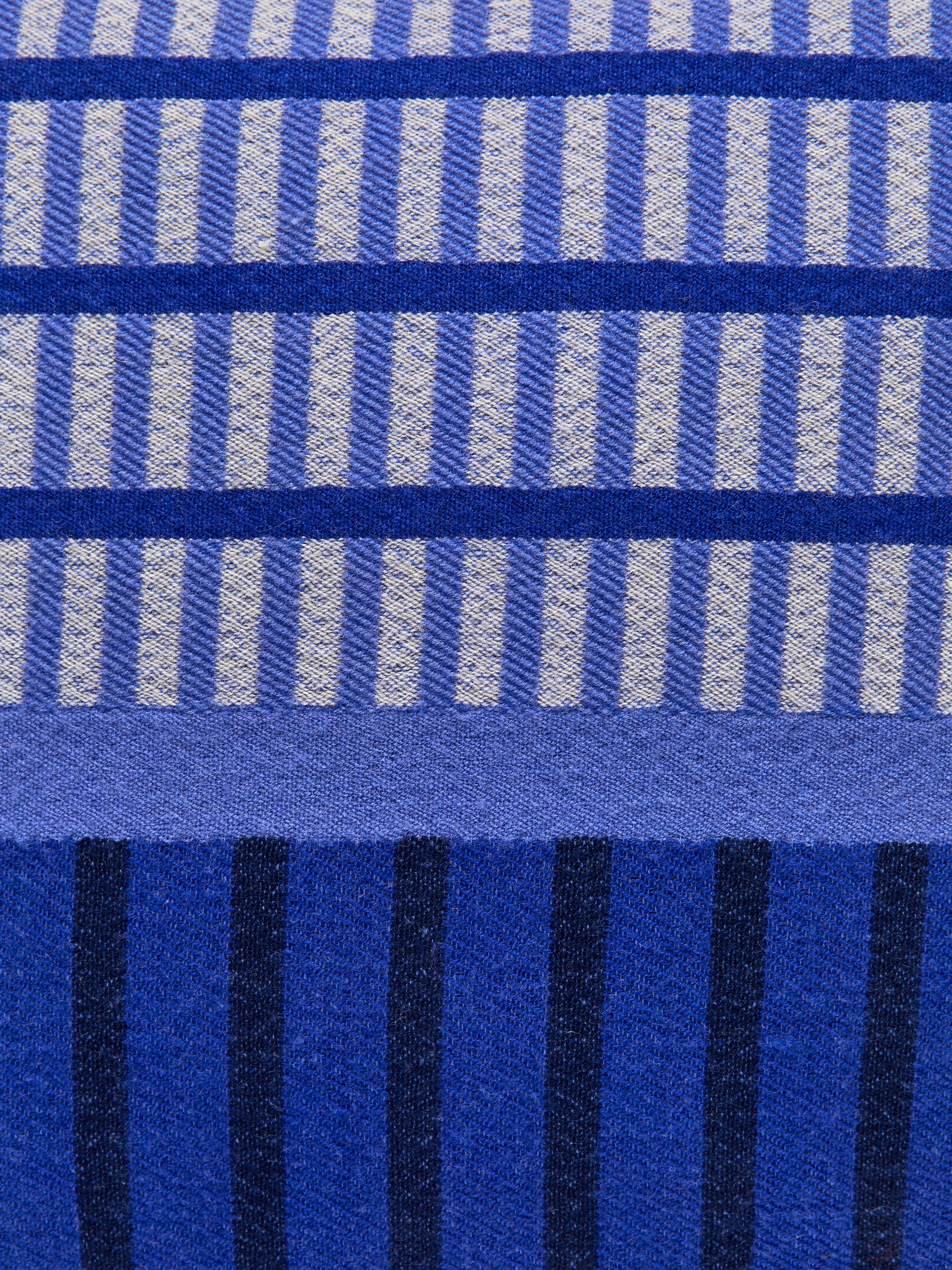 Kissenbezug aus Wolle, 50 x 50 cm - Blau - Haushaltswaren - StillMedia/DescriptiveDetail - 1