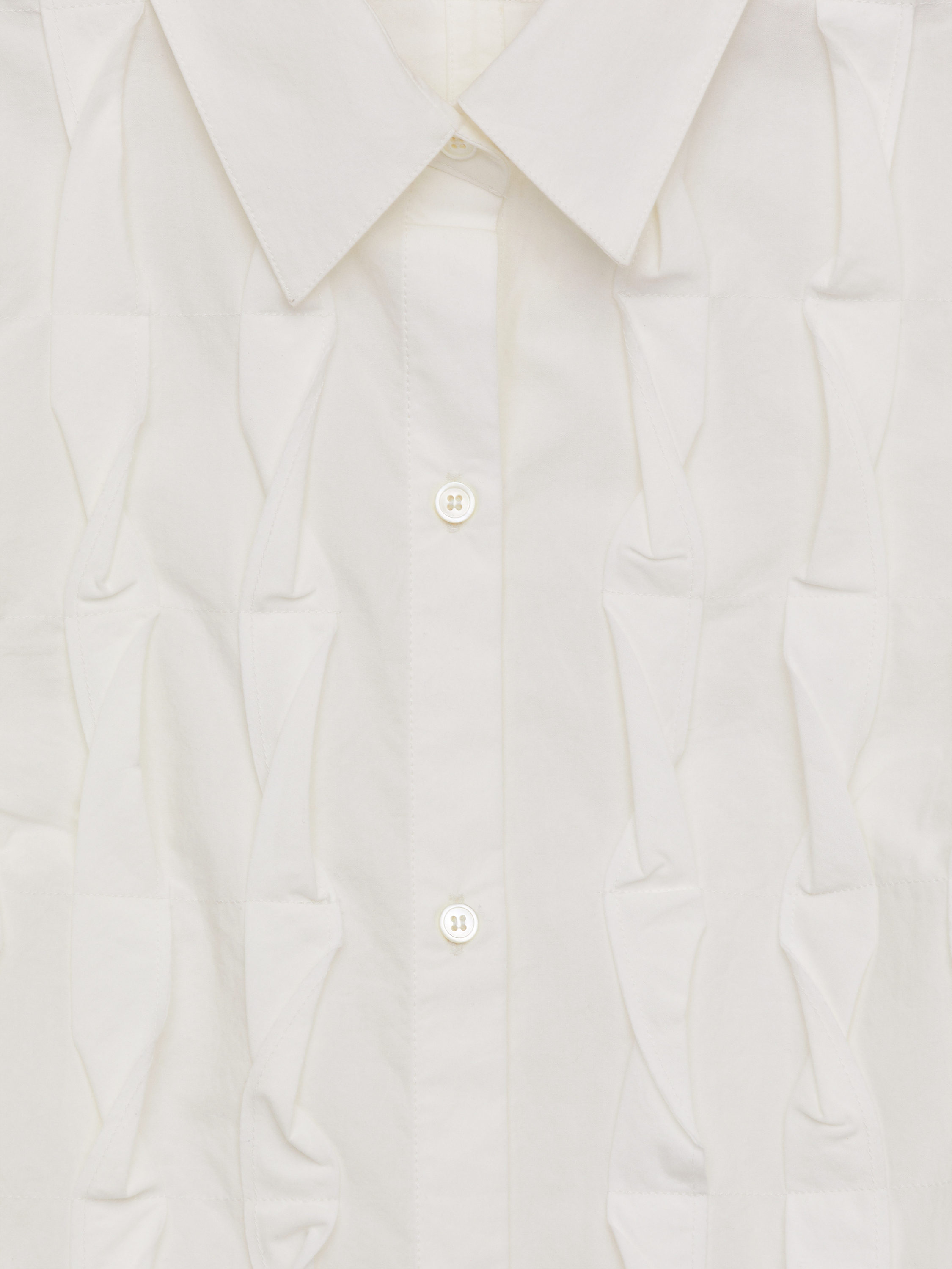 Frill Blouse - Dusty White - Regular fit - Women - StillMedia/DescriptiveDetail - 1