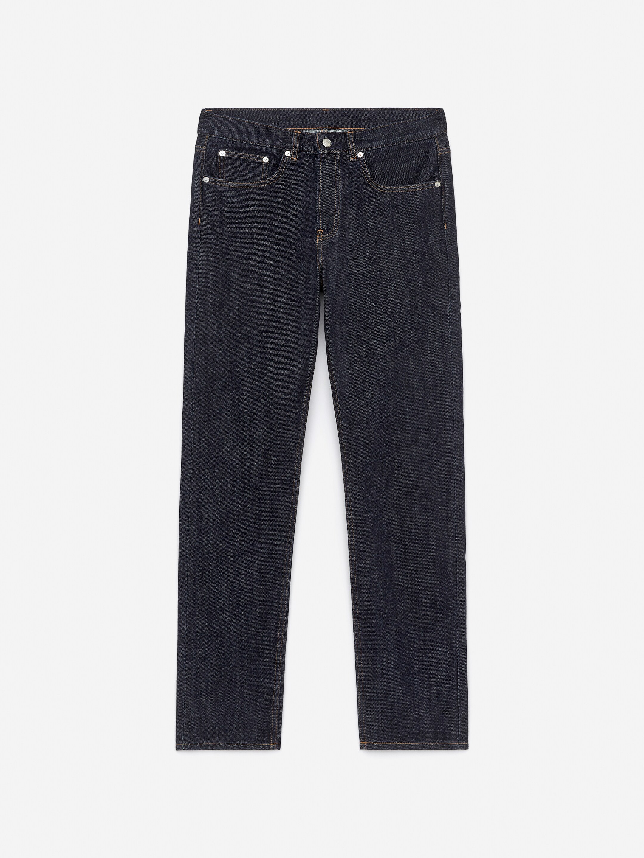 Προβολή μεγαλύτερης εικόνας: PARK Regular Straight Jeans - Σκούρο μπλε - Men | H&M GR 5