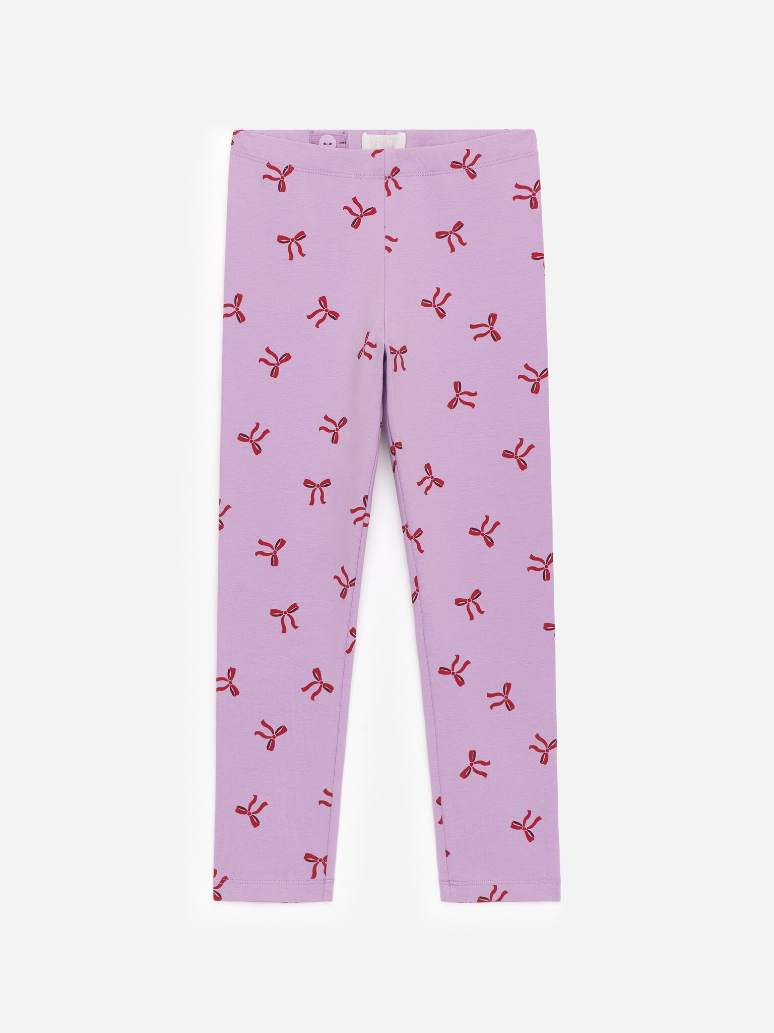Leggings en jersey imprimé - Lilas/Nœuds rouges/Lilas/Arc-en-ciel/Rose/Gris chiné