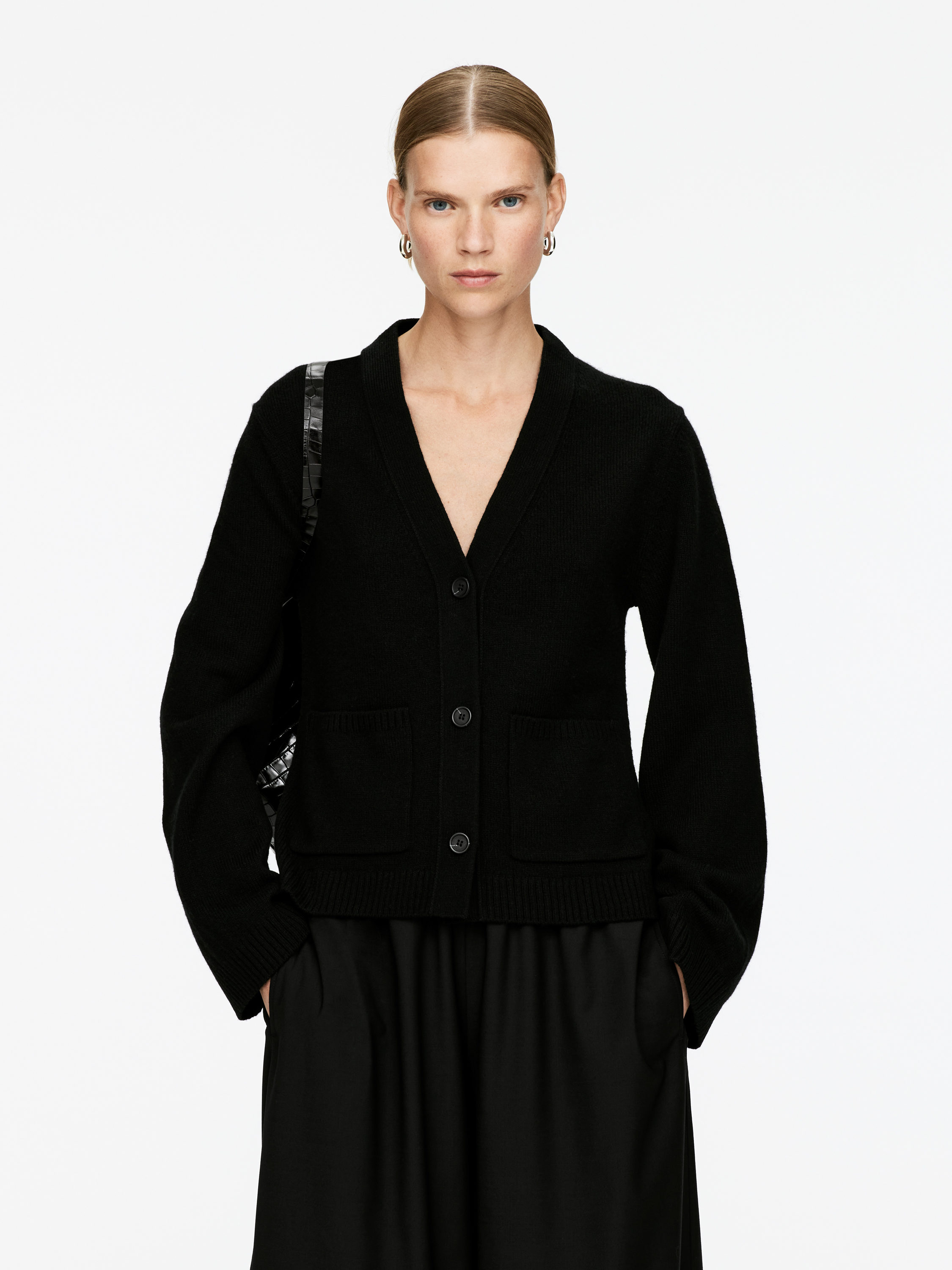 Strickjacke aus Wolle-#272628-12838