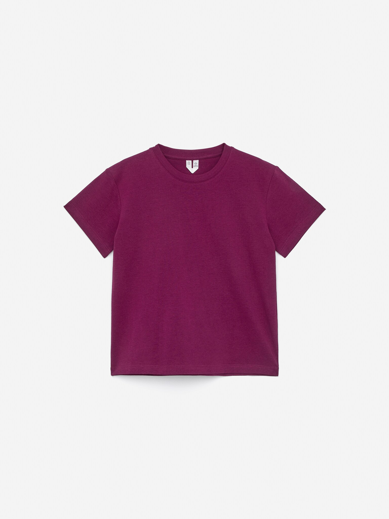 Crew-Neck T-Shirt Set of 3 - Lilac/Purple/Pink/Orange/Blue/Green/Blue/Purple/Off White/White/White/Grey/Dark Blue - 4