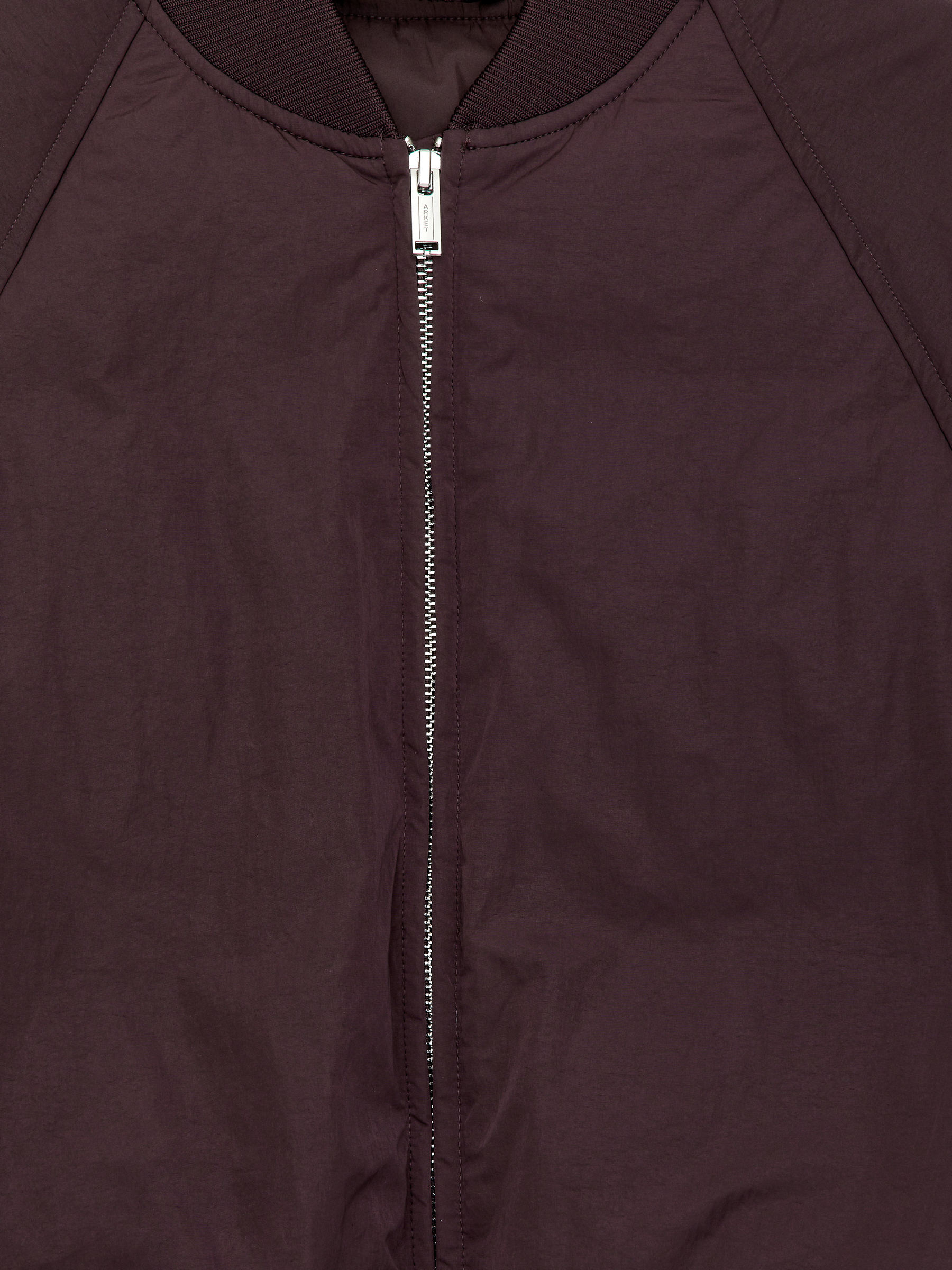 Veste raccourcie Upcycled Down - Rouge foncé - Oversized - Femme - StillMedia/DescriptiveDetail - 1