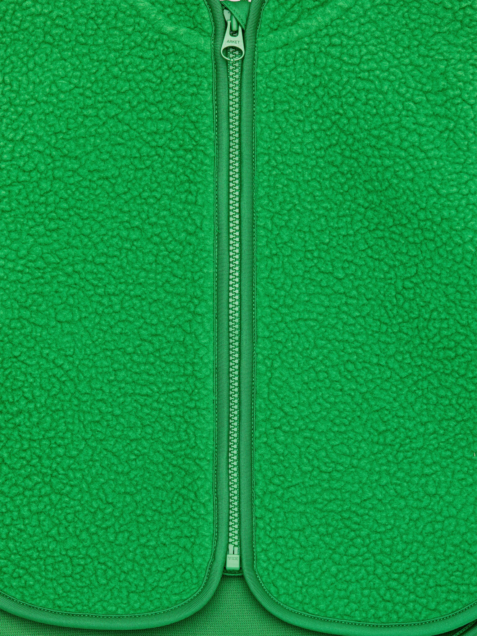 Fleecejacke - Leuchtendes Grün/Knallrot/Dunkelgrün - 2