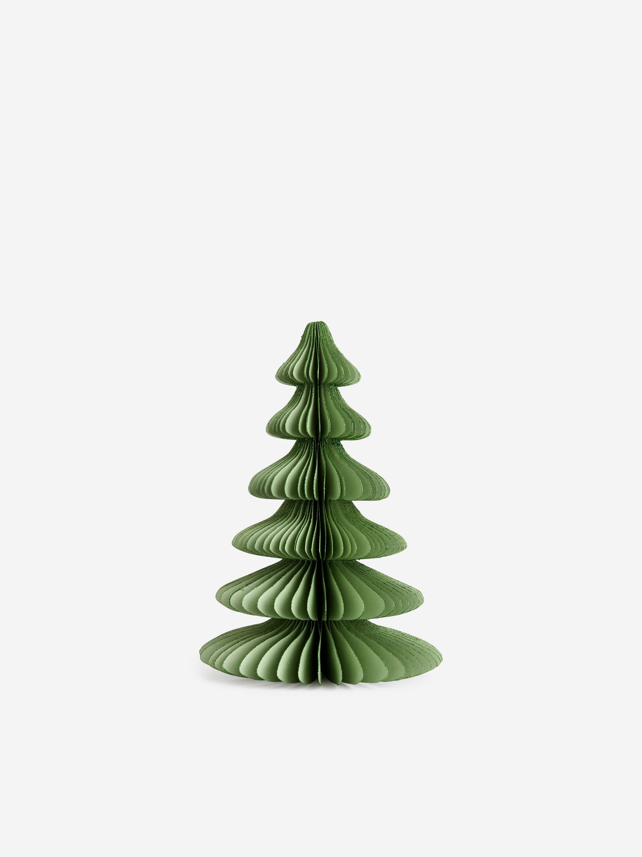 Größeres Bild ansehen: Papierdekoration, 22 cm - grün/Glitzer - Home All | H&M DE 1