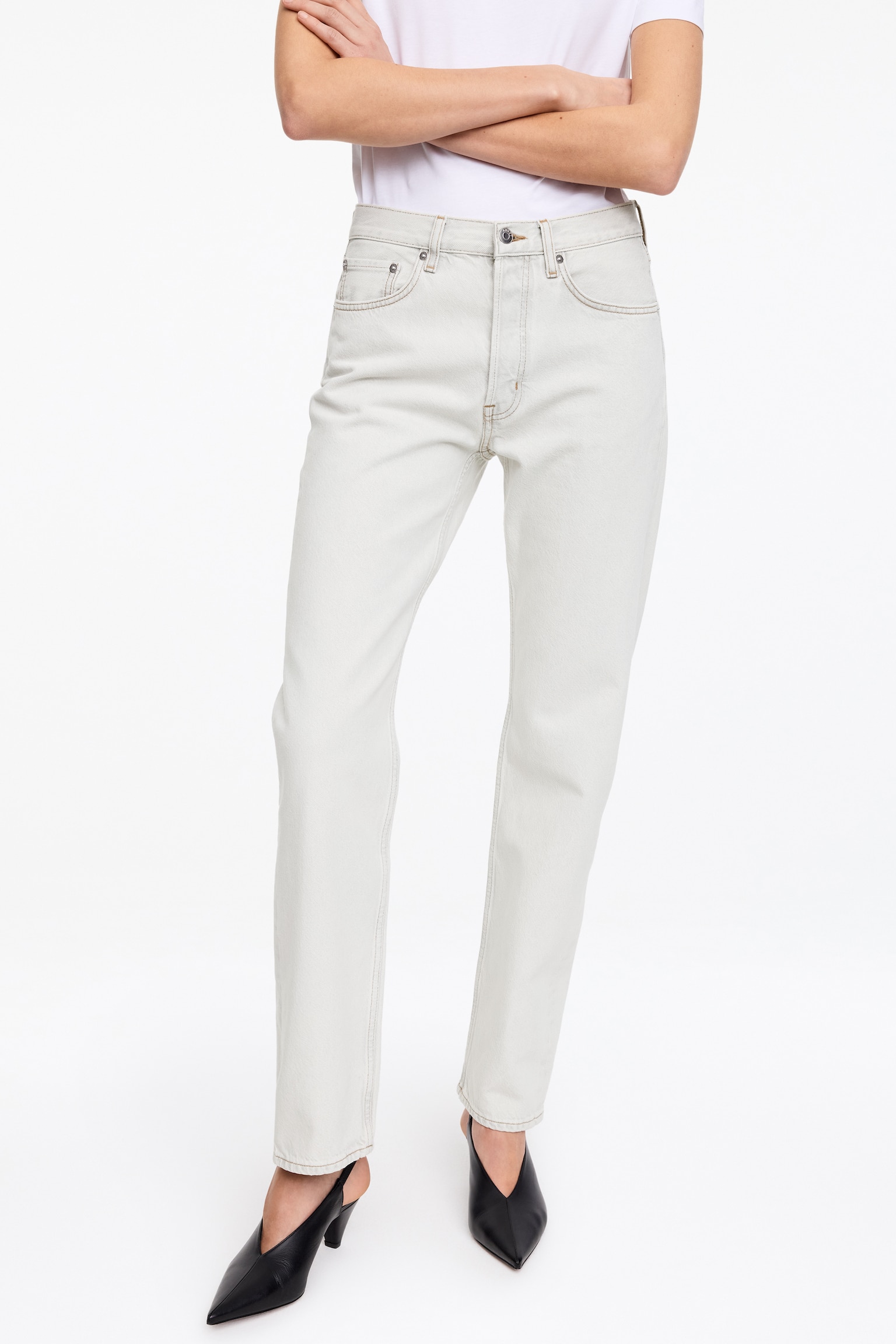 Jeans SNOW straight - Bianco sporco/Bianco/Blu medio/Nero/Blu polvere - 7