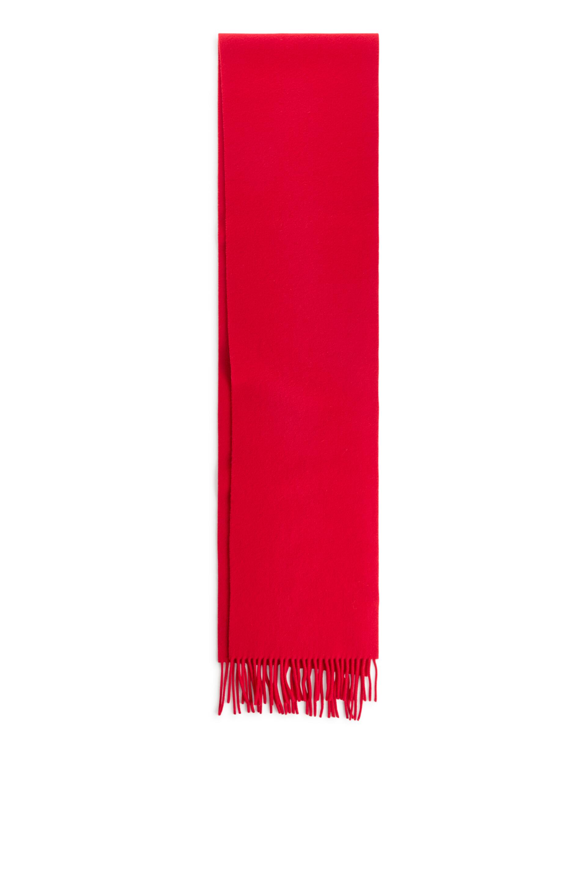 View larger image: Wool Scarf - Red - Ladies | H&M GB 1