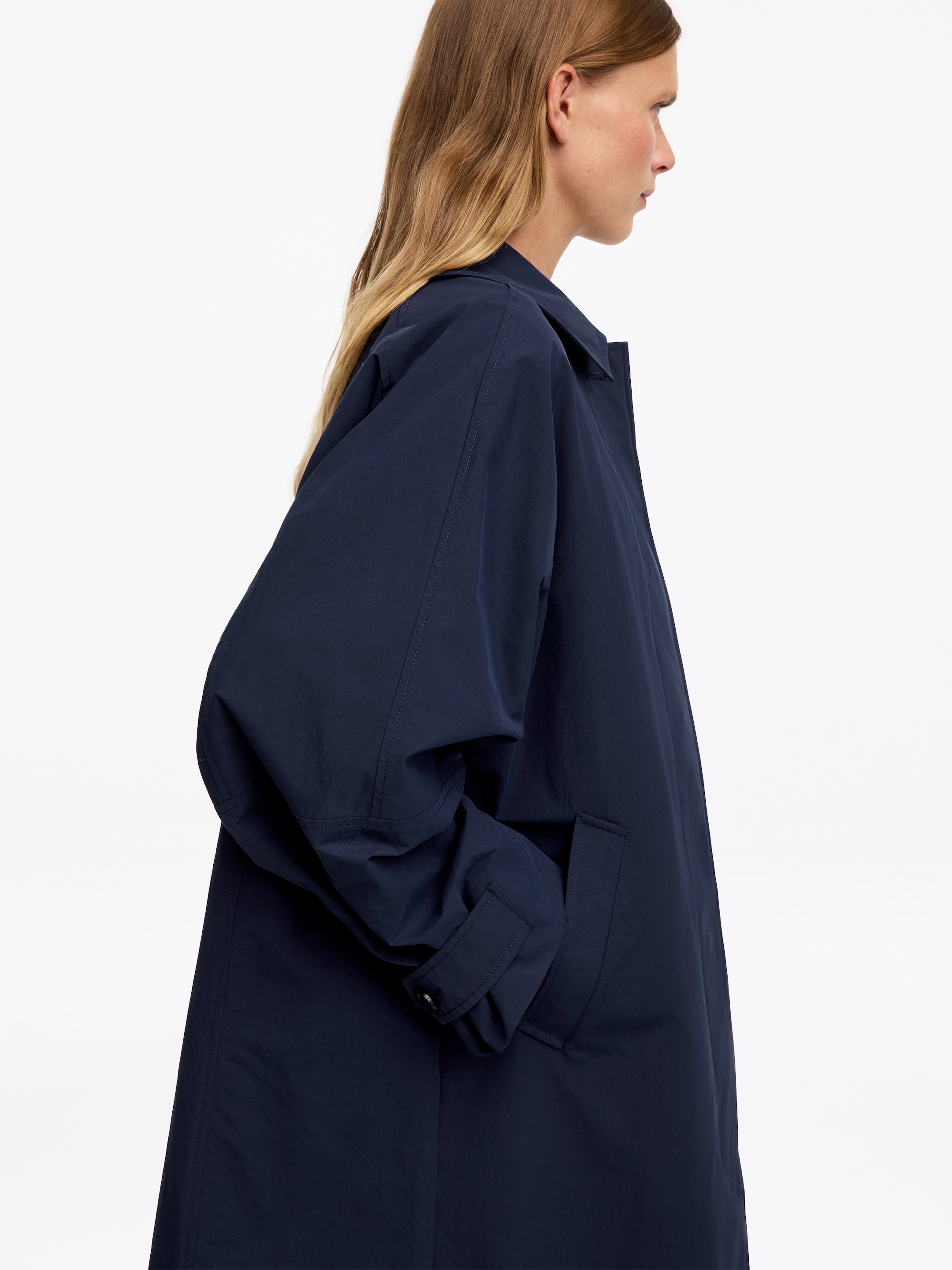 Abrigo - Azul oscuro - Oversized - women - StillMedia/Lookbook - 5