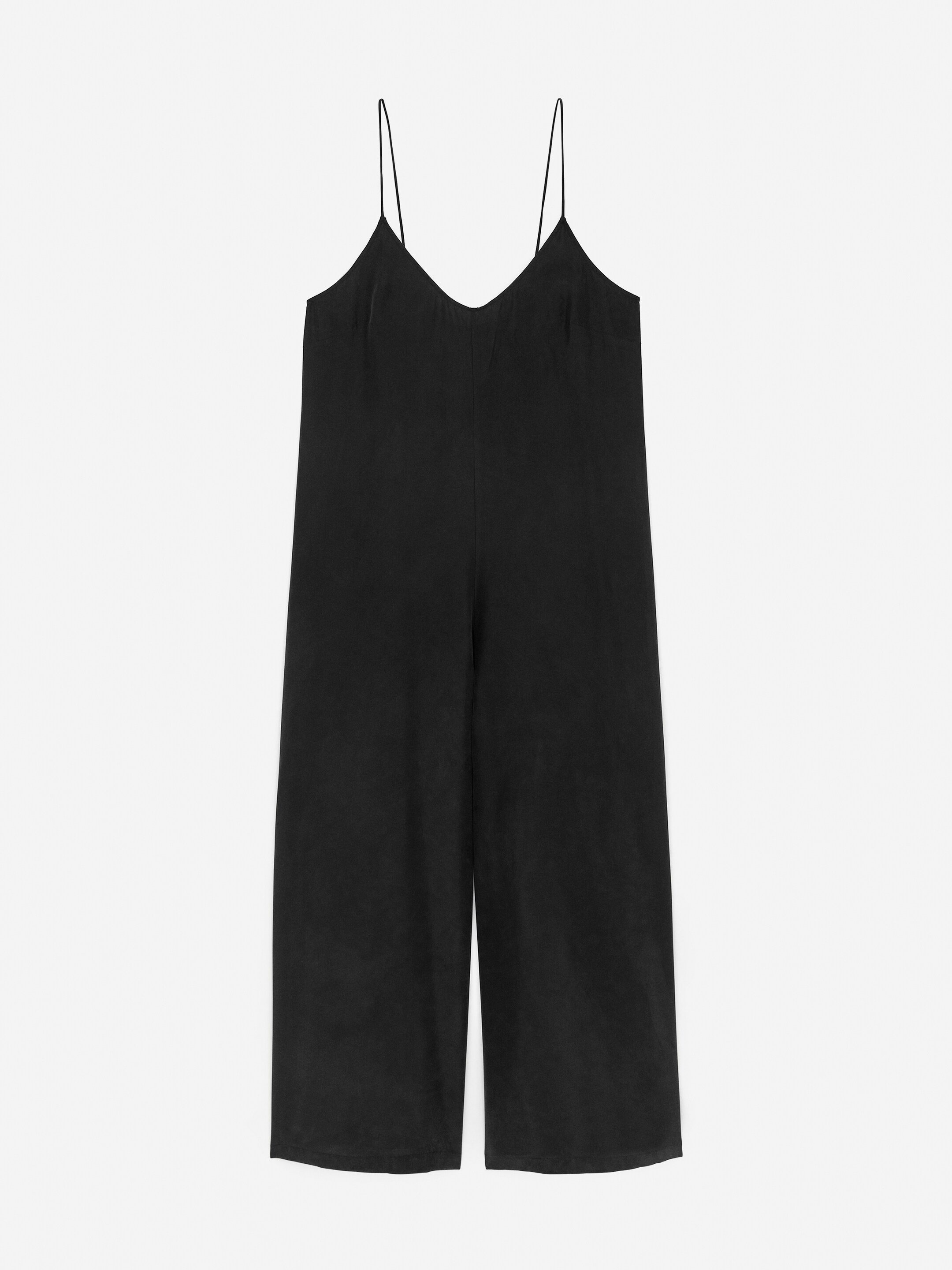 Tuta in seta - Nero - Loose fit - Women - StillMedia/DescriptiveStillLife - 2
