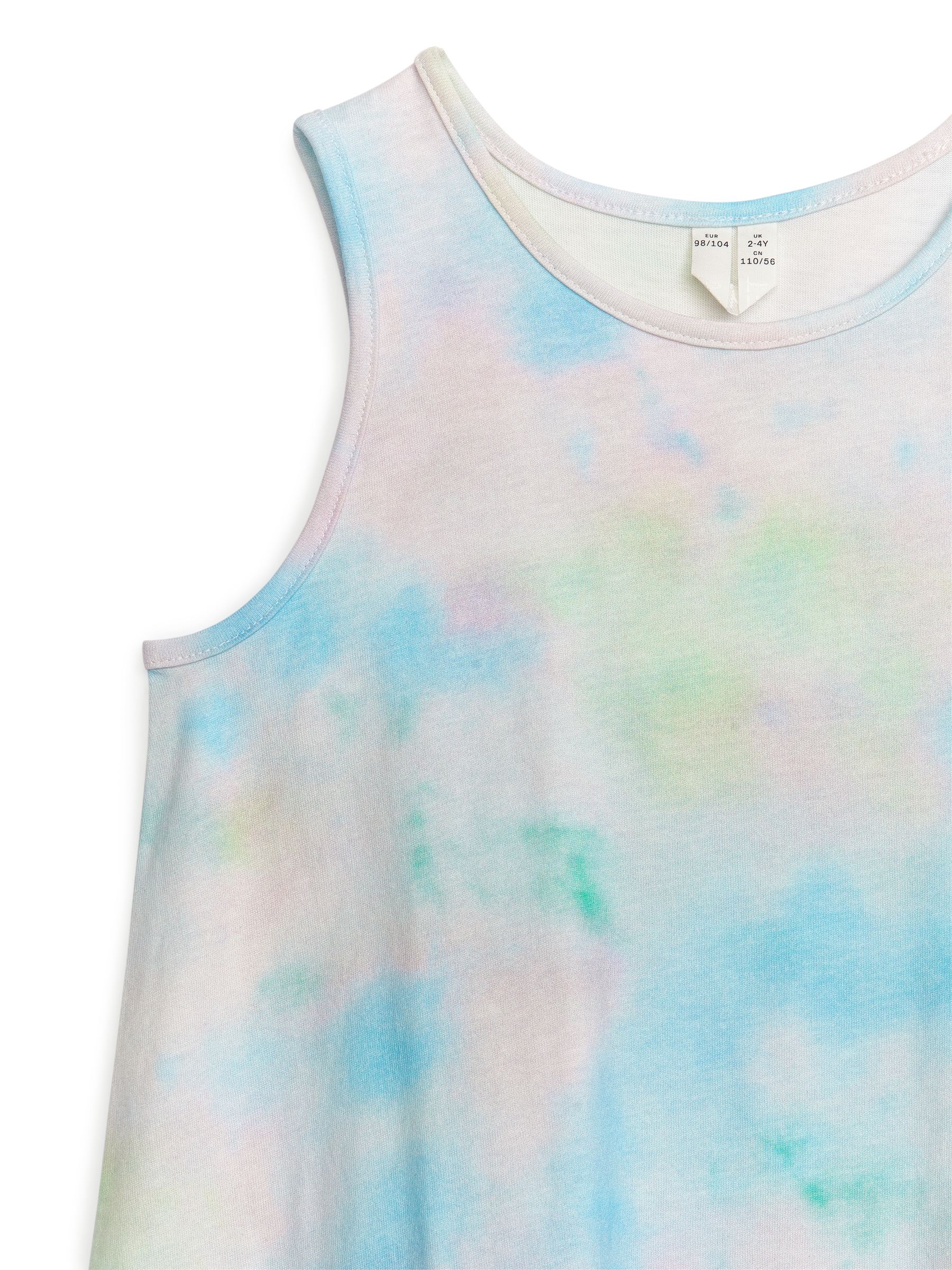 Jerseykleid mit Rüschen - Weiß/Batik - Regular Fit - Kinder - StillMedia/DescriptiveDetail - 2