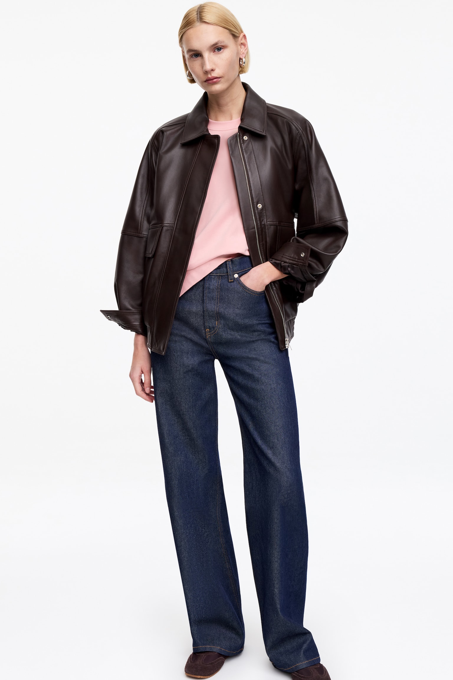 PEARL Heavyweight T-Shirt - Roze/Wit/Zwart/Grijs gemêleerd/Lichtbeige/Bordeauxrood - 7