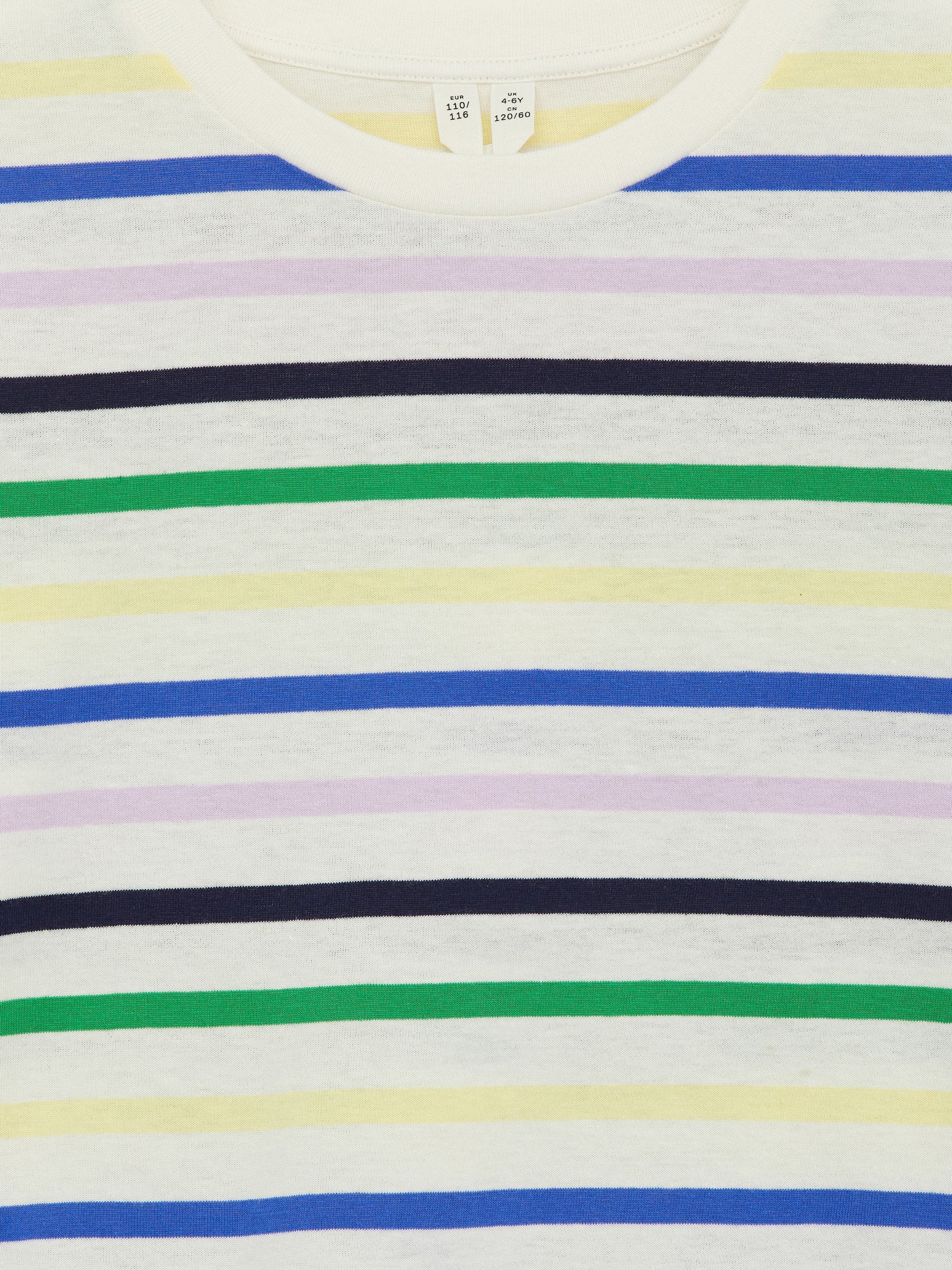 Zobrazit větší obrázek: Tričko s dlouhým rukávem - Off White/Multi stripe - DĚTI | H&M CZ 3