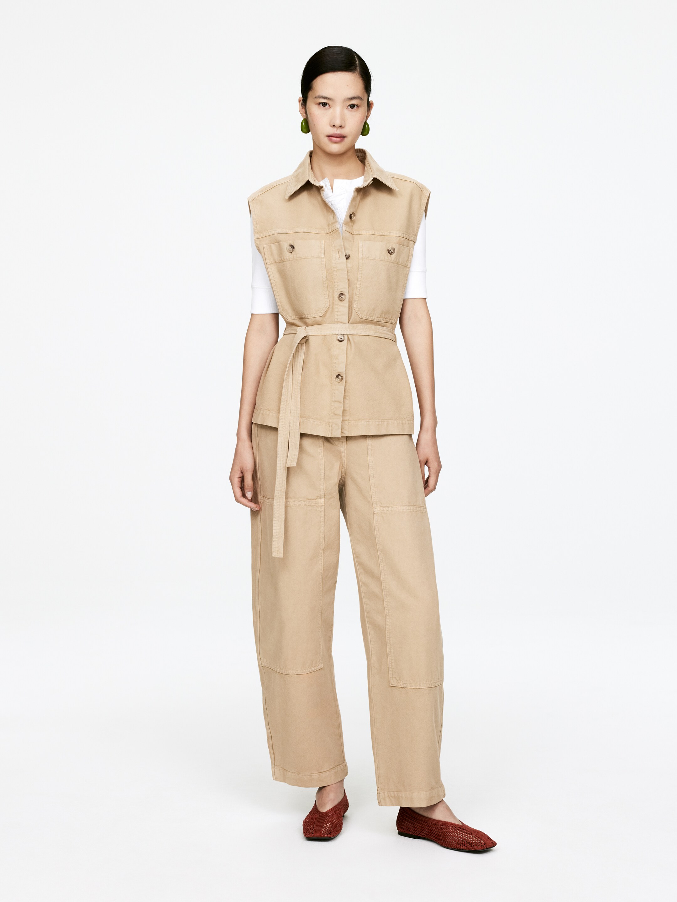Visualizza immagine più grande: Ballerine lavorate a maglia - Rust - DONNA | H&M IT 2