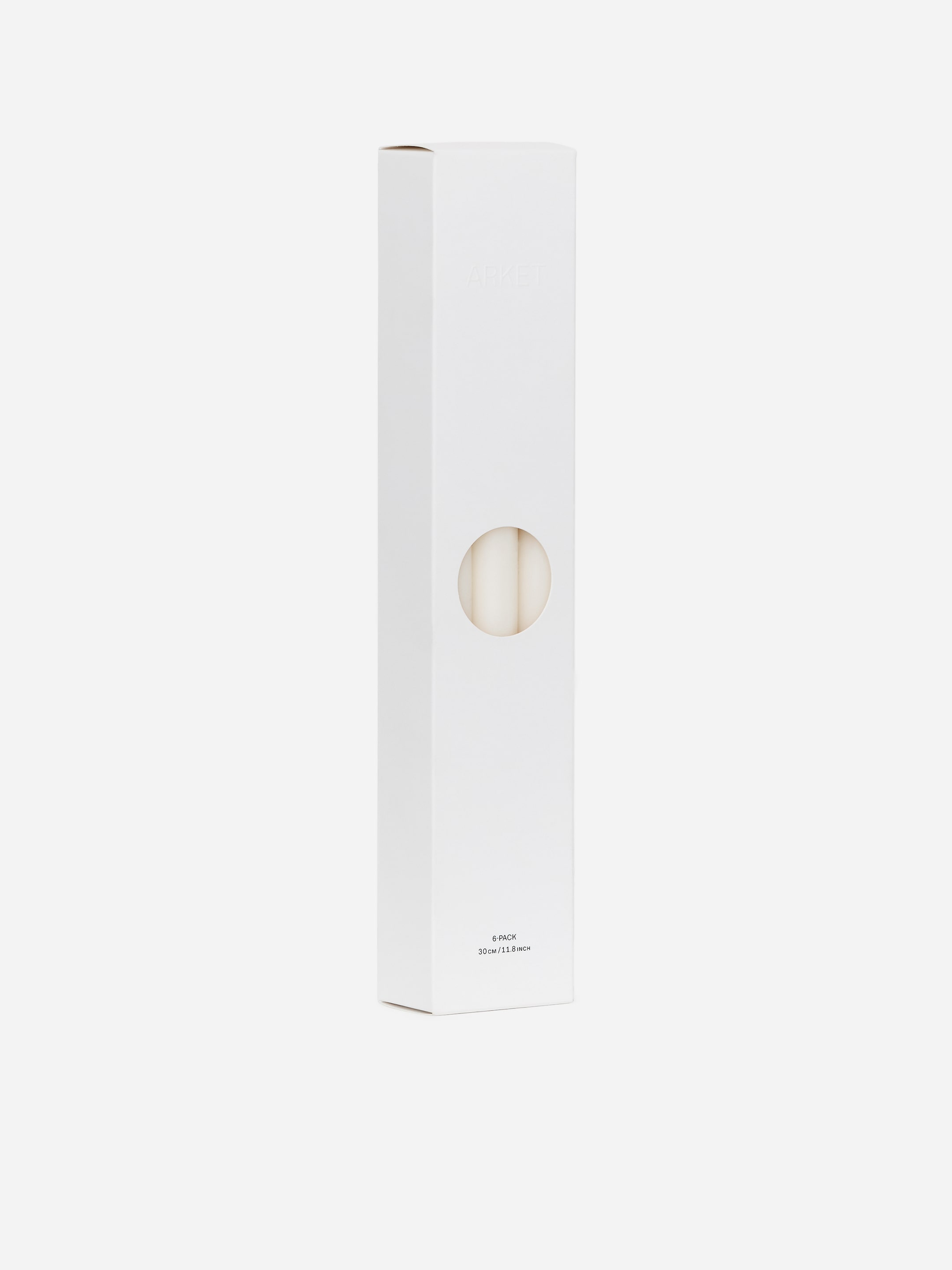 Avsmalnande ljus, 6-pack - Off-white - Homeware - StillMedia/DescriptiveStillLife - 1