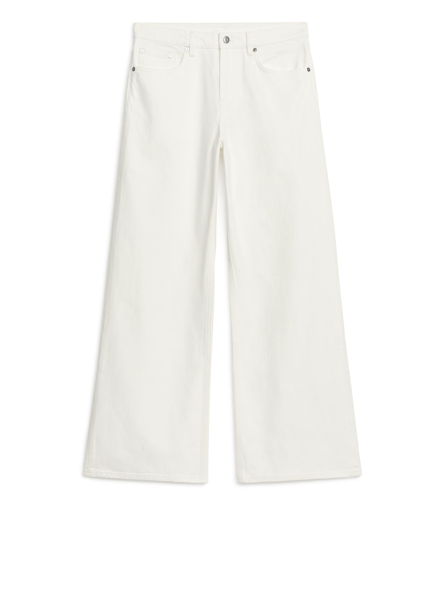 CLOUD Loose Jeans mit weitem Bein - Weiß - Relaxed Fit - Damen - StillMedia/DescriptiveStillLife - 1