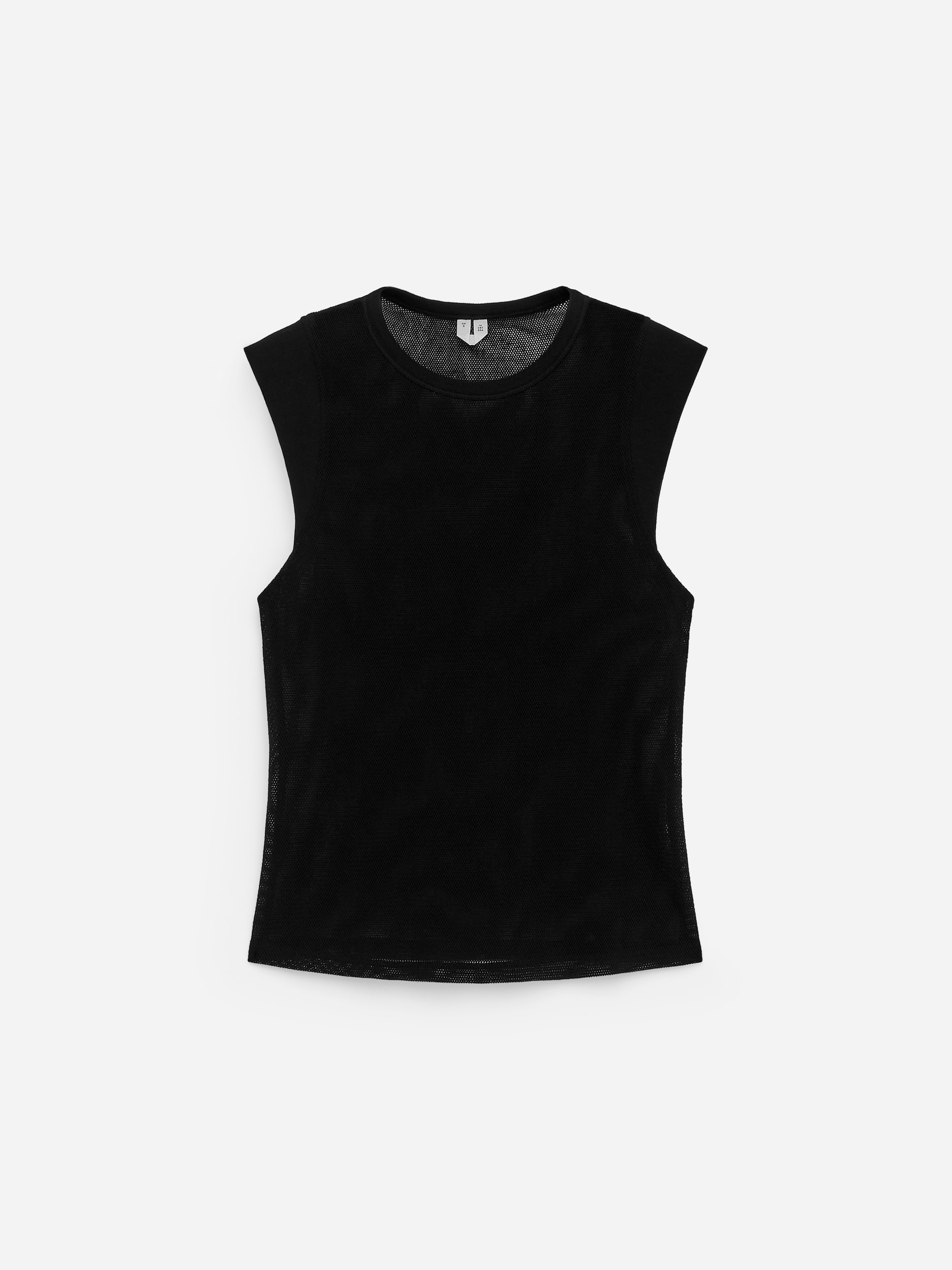 Mesh Tank Top-#272627-17436