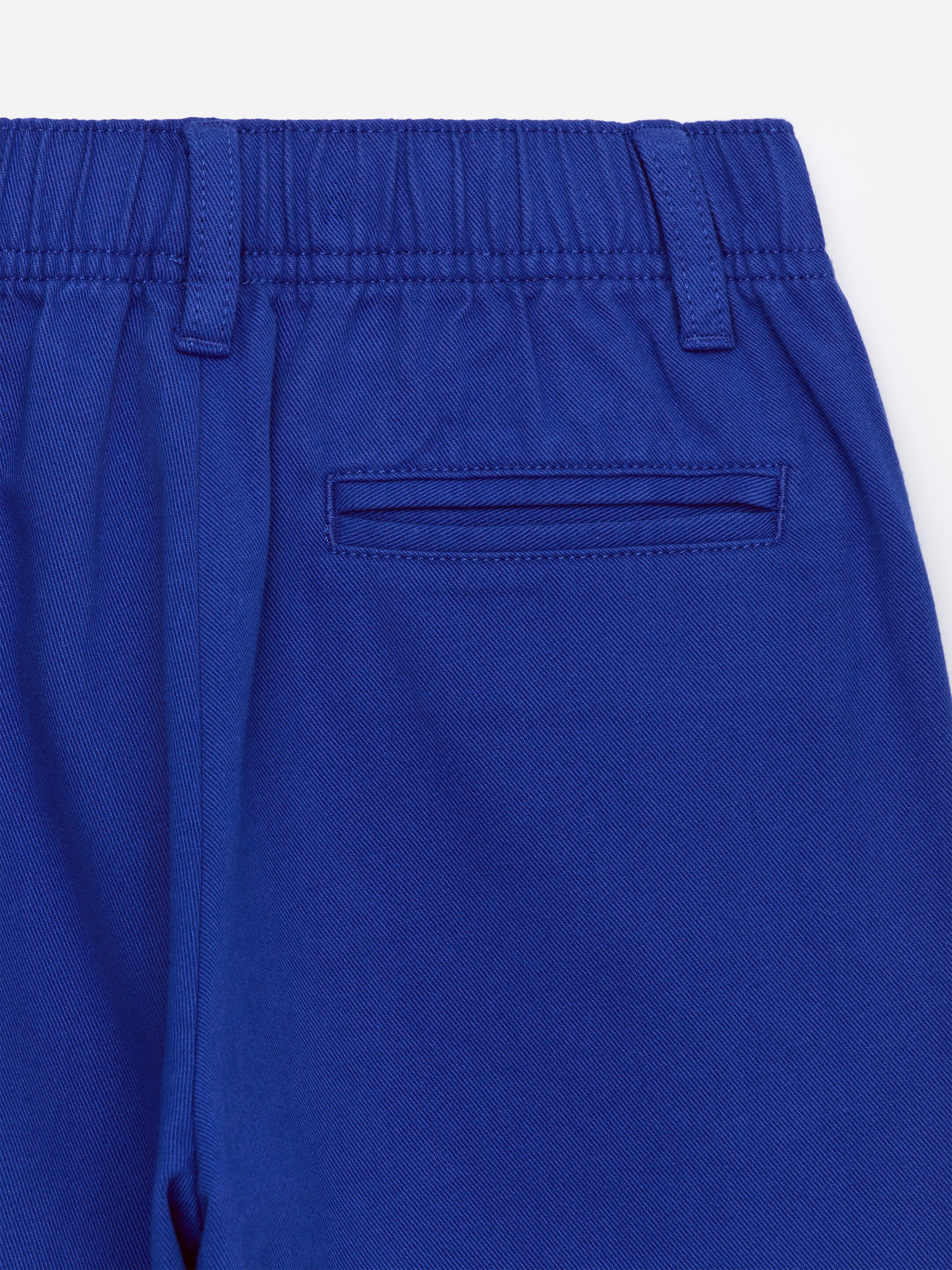 Tapered Cotton Chinos - Bright Blue - Regular fit - Children - StillMedia/DescriptiveStillLife - 2
