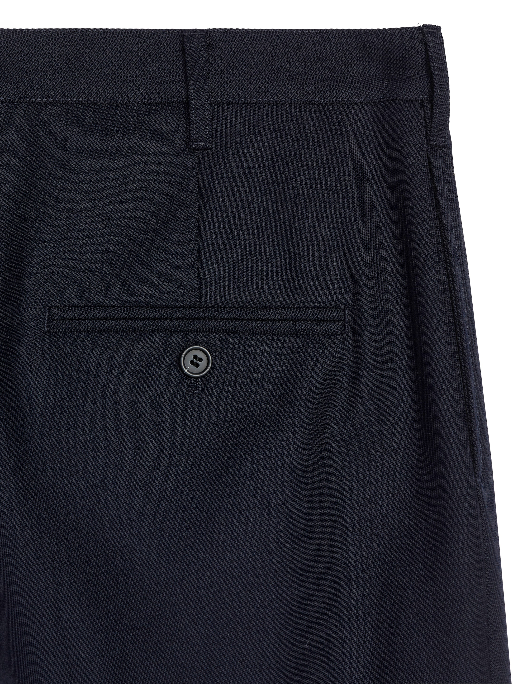 Pantalon ample en laine - Bleu foncé - Regular fit - Homme - StillMedia/DescriptiveDetail - 7