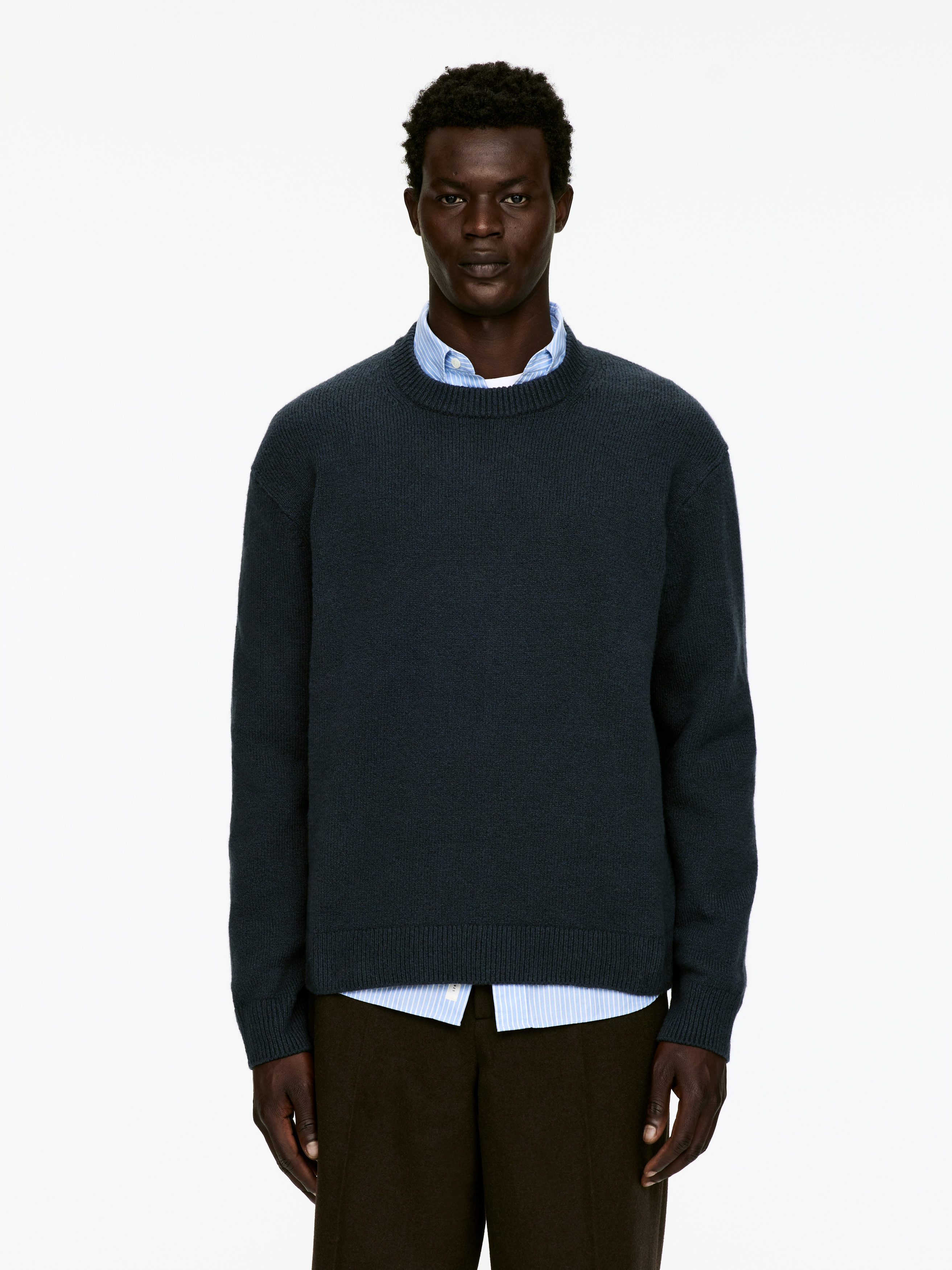 Cotton-Blend Jumper-#333538-15917