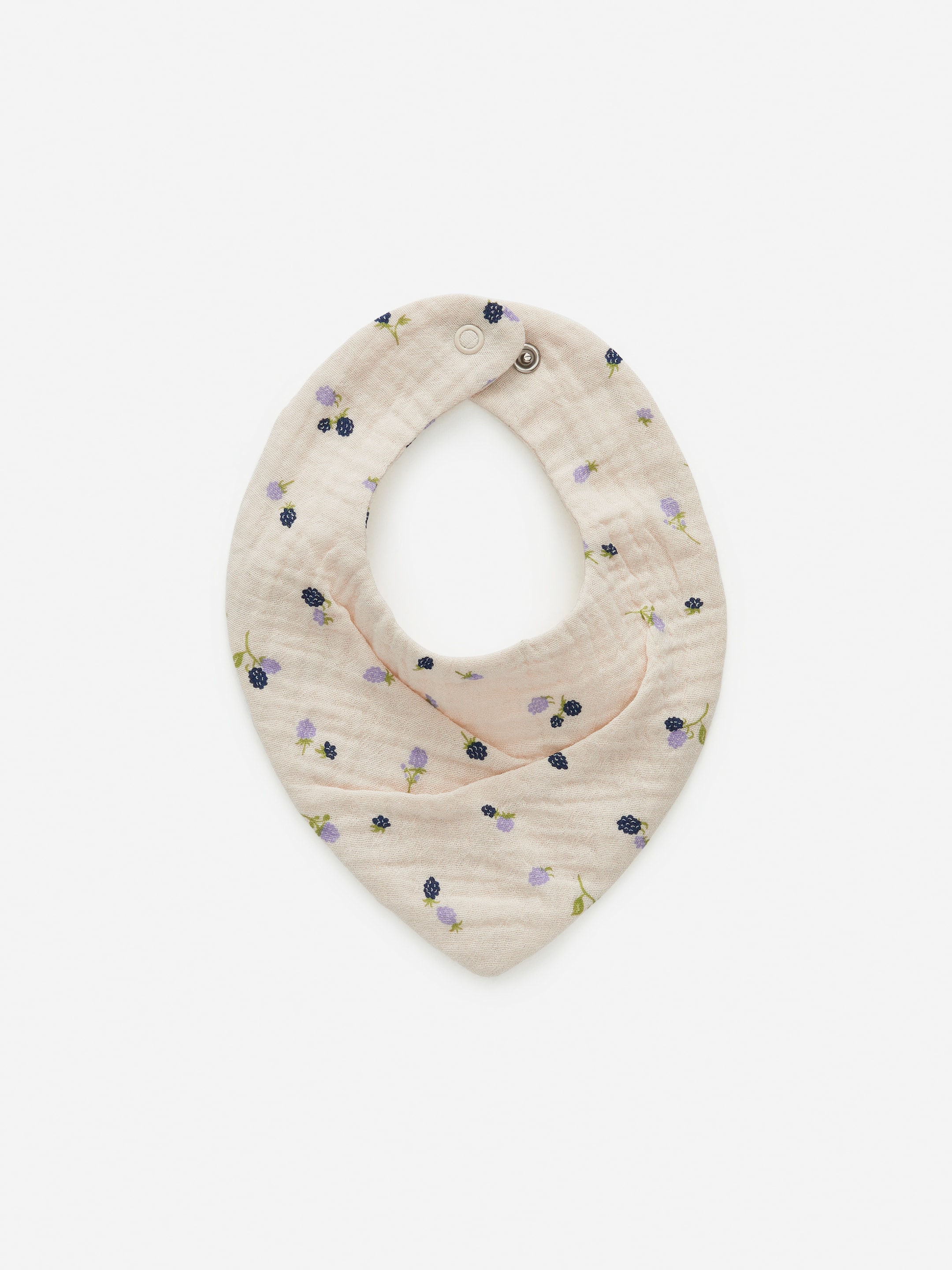 Grösseres Bild ansehen: Lätzchen mit Print, 2 Stück - Cremeweiß/Brombeeren - KINDER | H&M CH 2