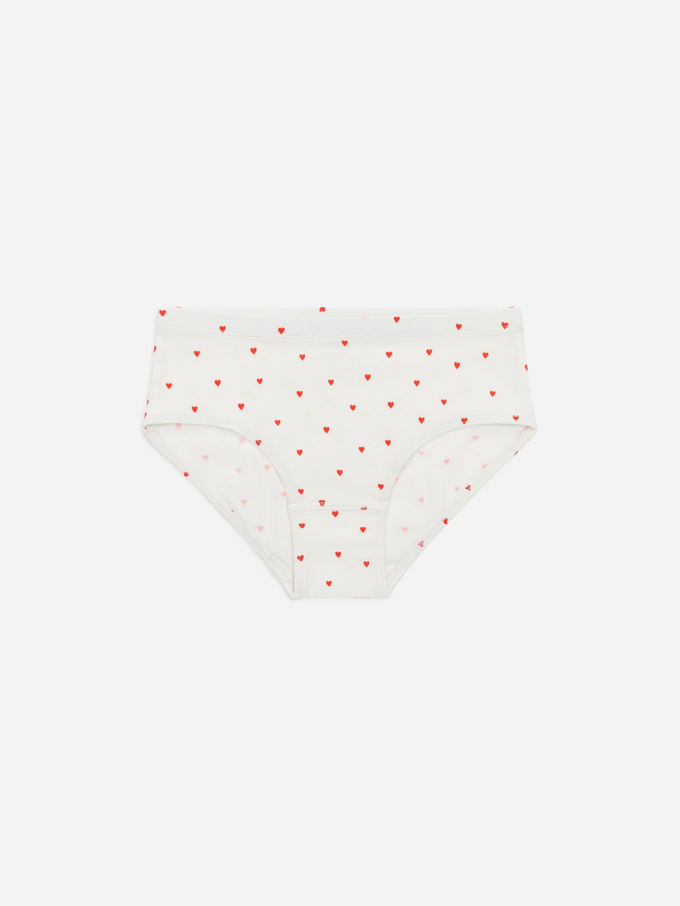 Cotton Jersey Briefs Set of 3 - White/Red/Pink - Regular fit - Children - StillMedia/DescriptiveStillLife - 1