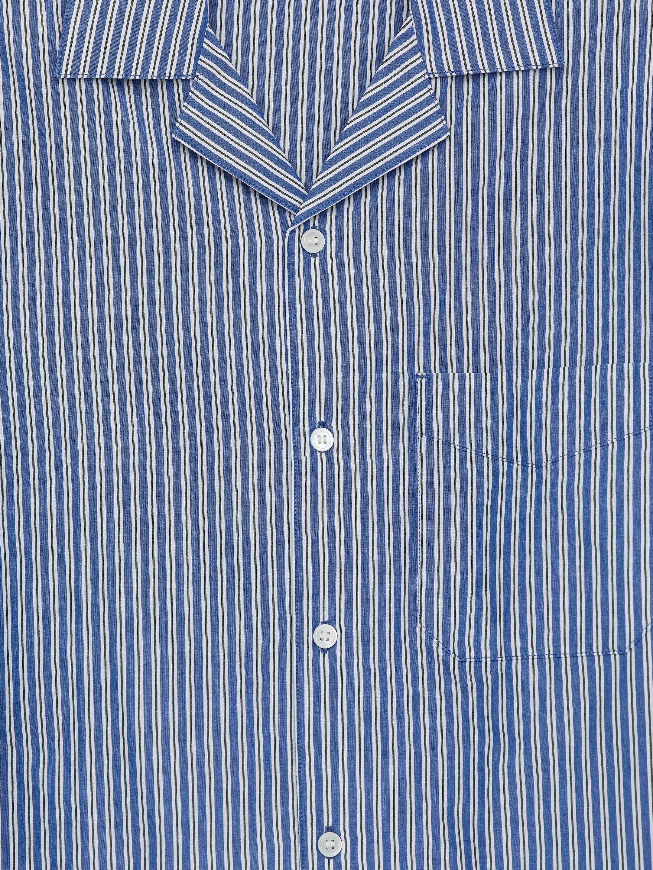 Visualizza immagine più grande: Camicia del pigiama in popeline - Blu/Bianco - UOMO | H&M IT 6