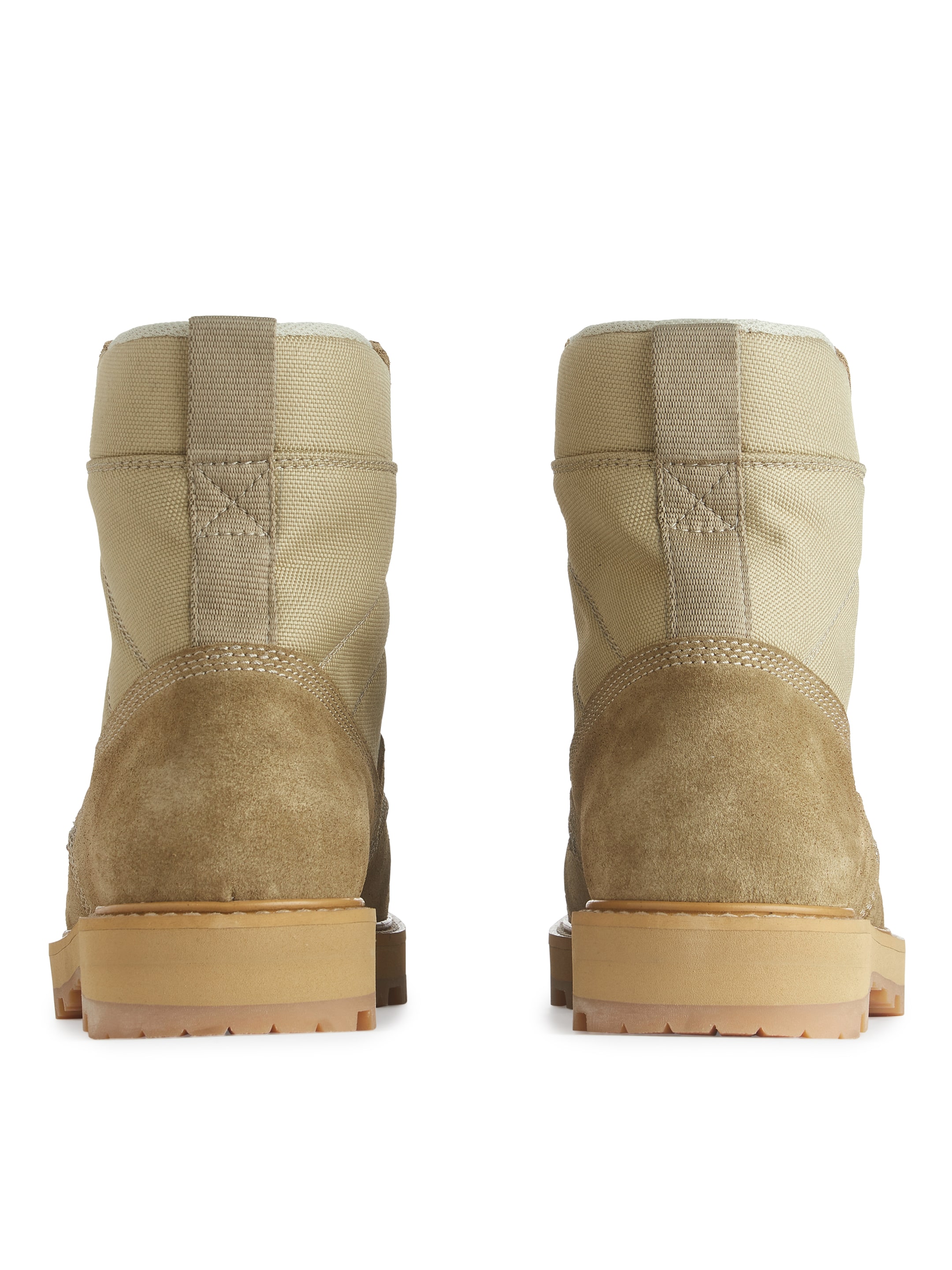 Vibram Sole Suede Boots - Beige - Men - StillMedia/DescriptiveStillLife - 6