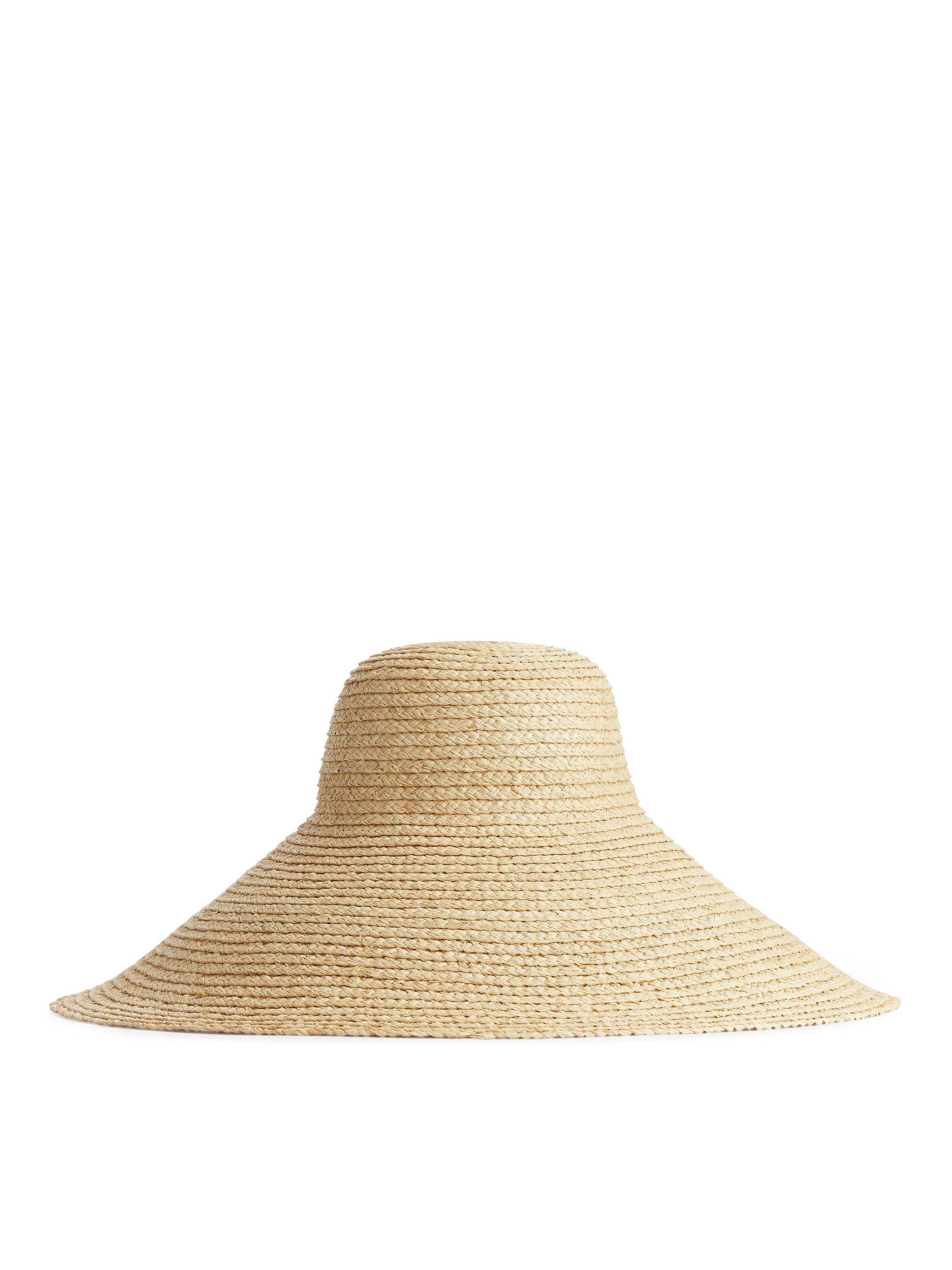 View larger image: Wide Brim Straw Hat - Beige - Ladies | H&M GB 1