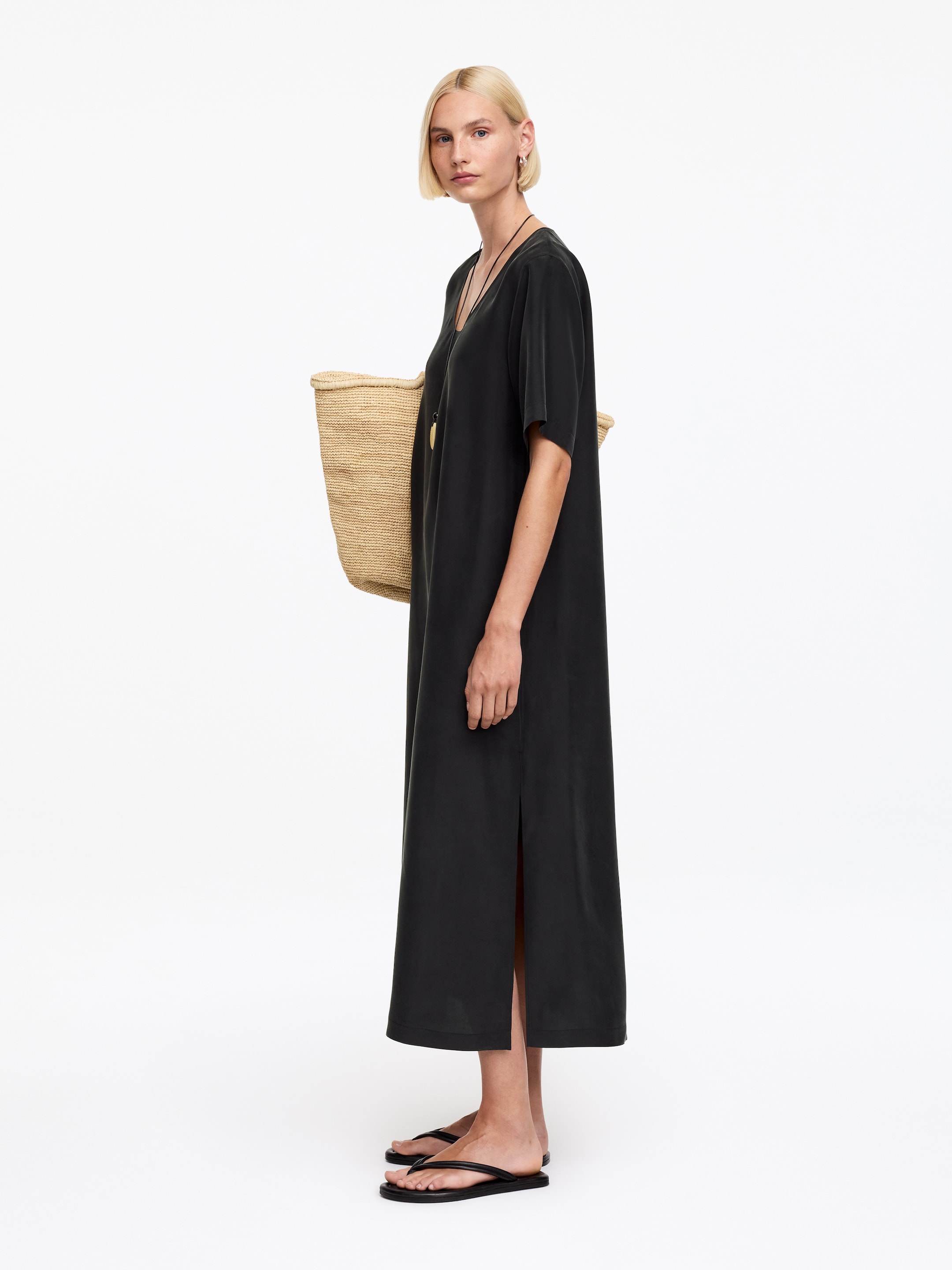 arket silk dress ARKET Silk Dress
