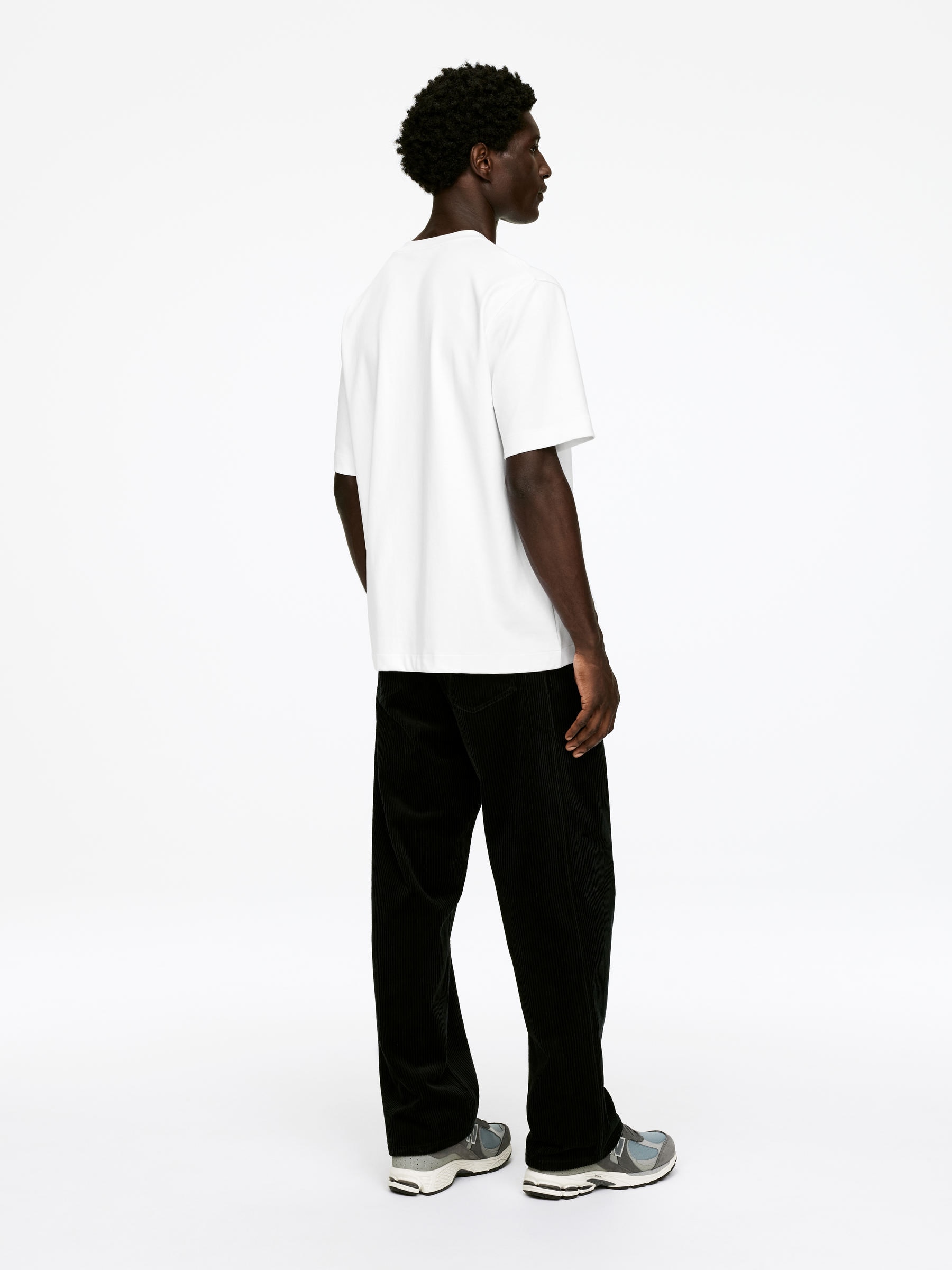 Interlock T-shirt - White - Loose fit - Men - StillMedia/Lookbook - 42