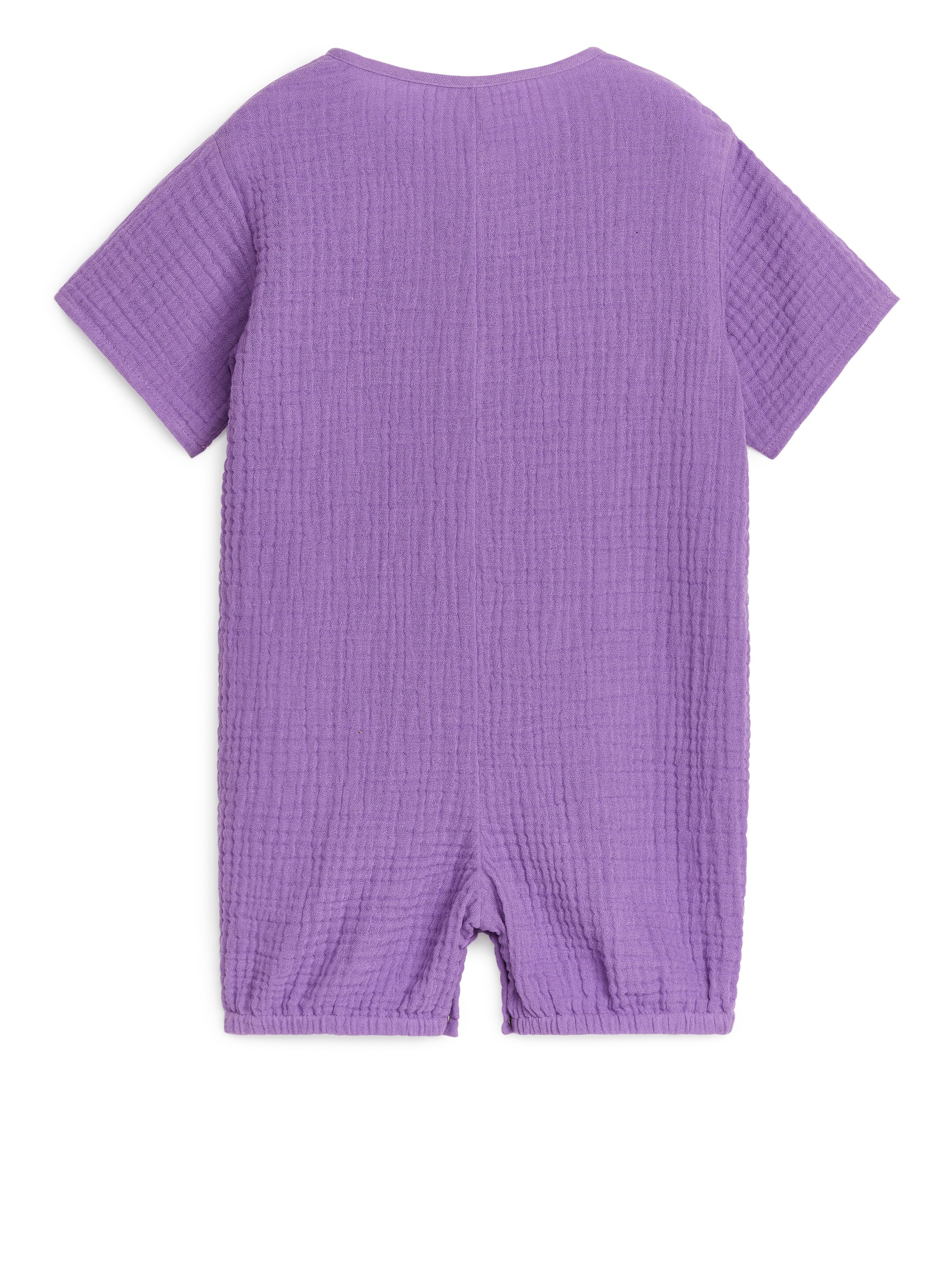 View larger image: Muslin Romper suit - Lilac - Kids | H&M GB 2