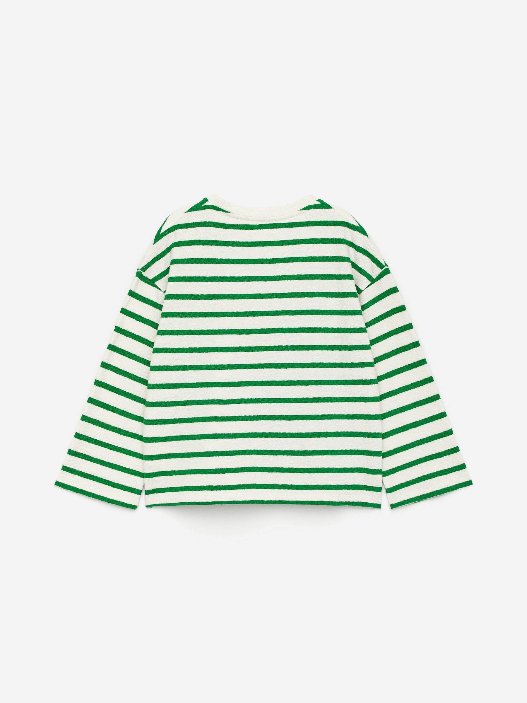 Langarmshirt - Cremeweiß/Grün - Regular Fit - Kinder - StillMedia/DescriptiveStillLife - 2