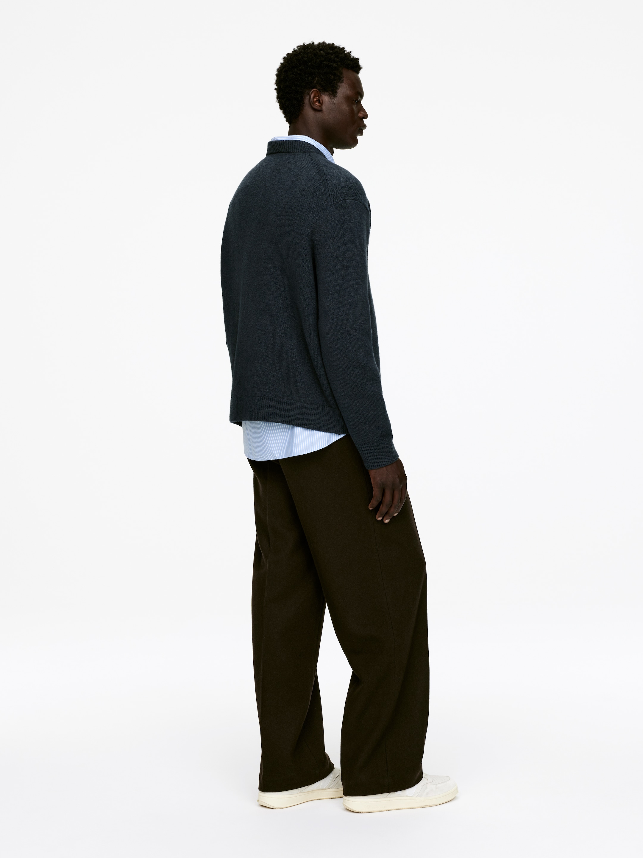 Größeres Bild anzeigen: Pullover aus Baumwollmix - Dunkelgrau - Men | H&M AT 2