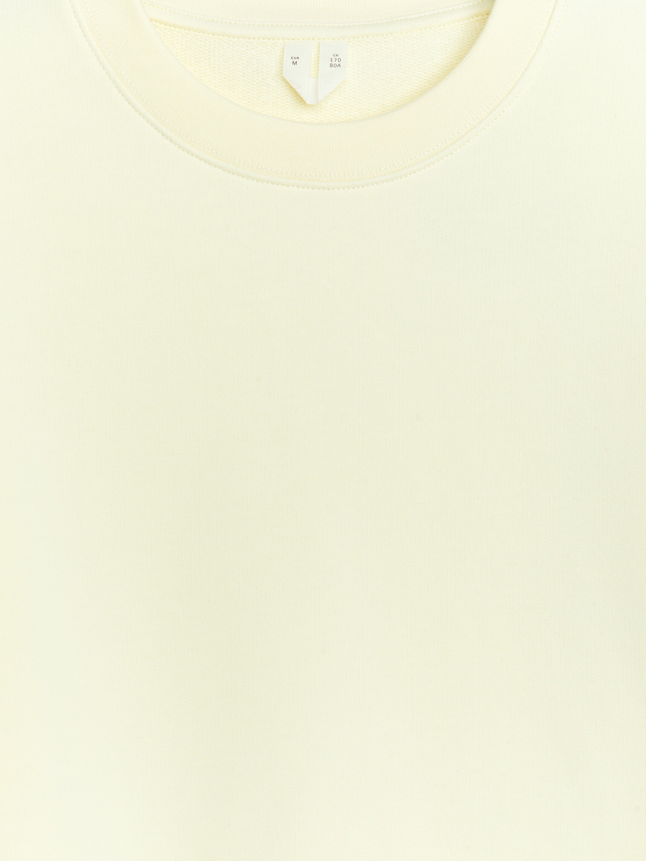 Felpa dalla vestibilità rilassata - Light Yellow - Loose fit - Men - StillMedia/DescriptiveDetail - 2