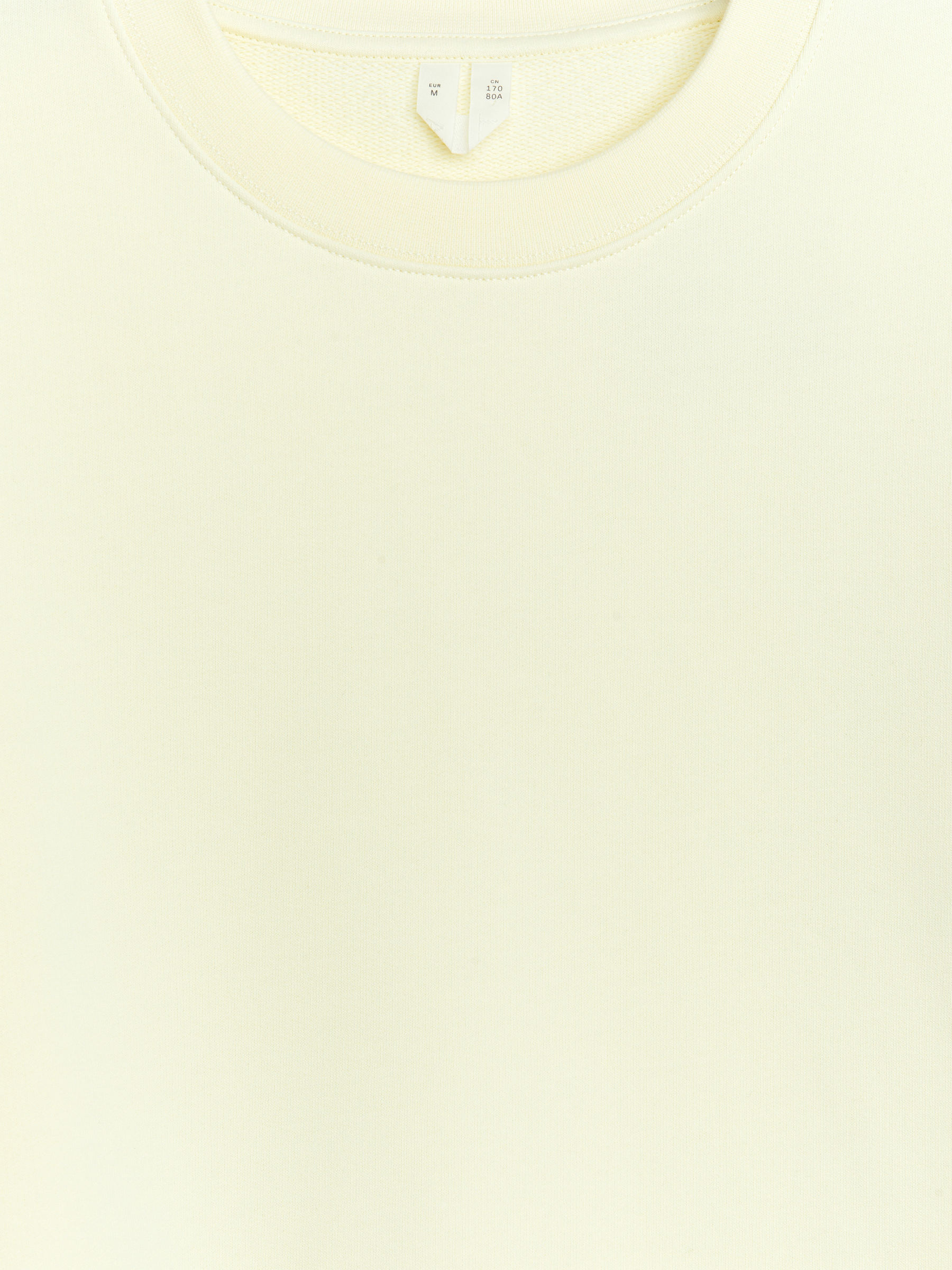 Sudadera holgada - Light Yellow - Corte holgado - Men - StillMedia/DescriptiveDetail - 2