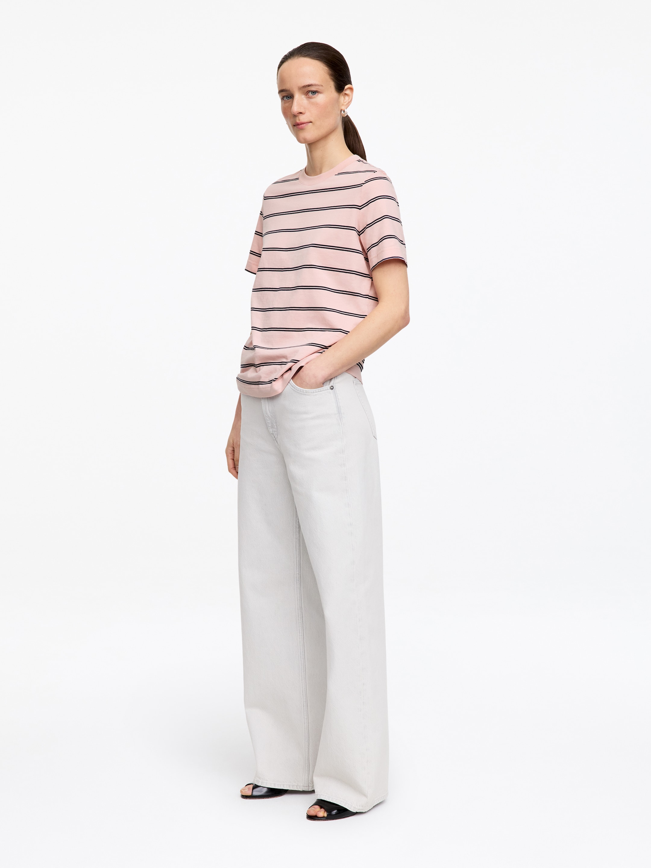 T-shirt Signature a maniche corte - Rosa/Viola - Regular fit - Women - StillMedia/Lookbook - 9