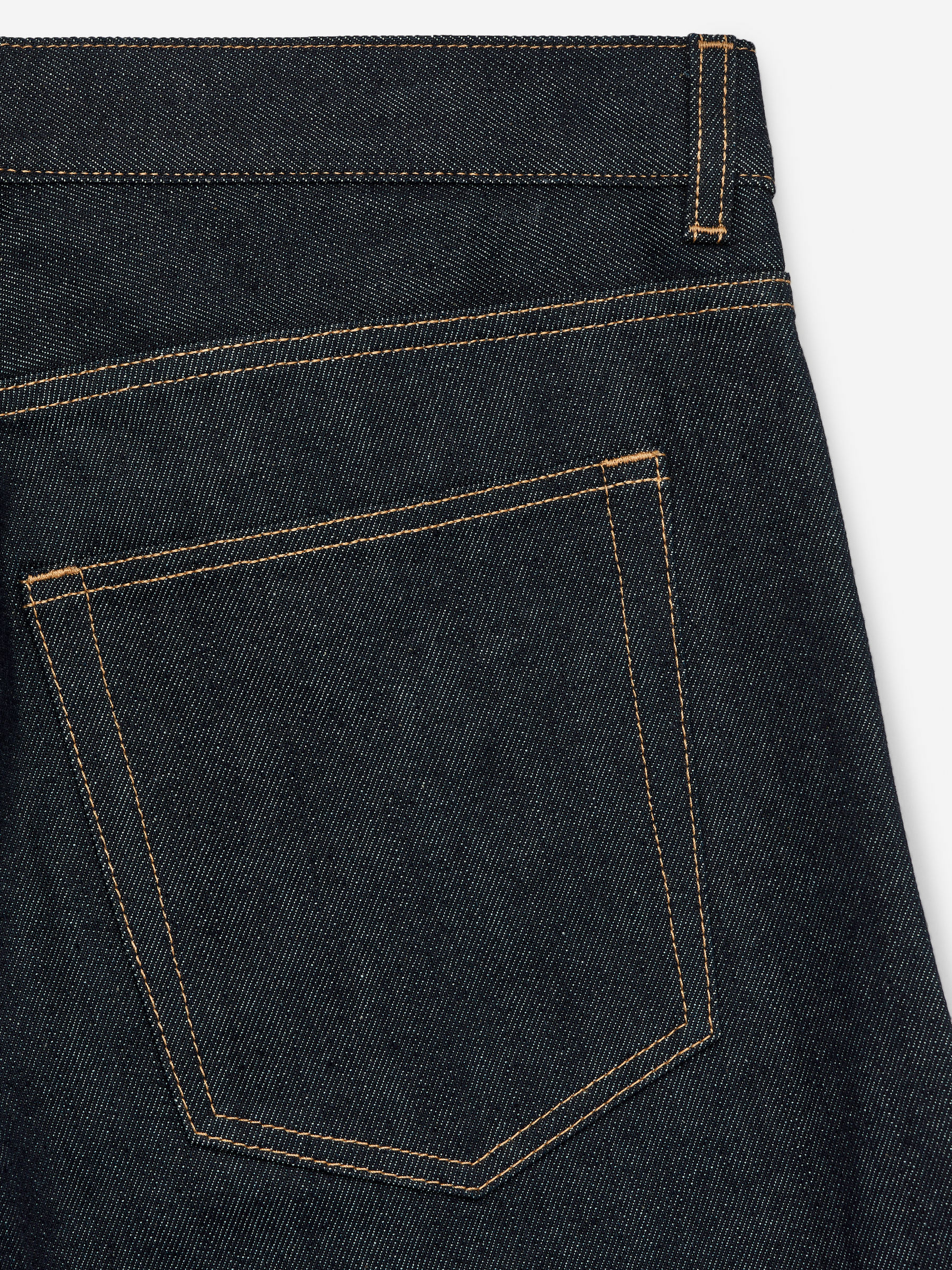 OCEAN Loose Straight Jeans - Dark Blue - Loose fit - Men - StillMedia/DescriptiveDetail - 1
